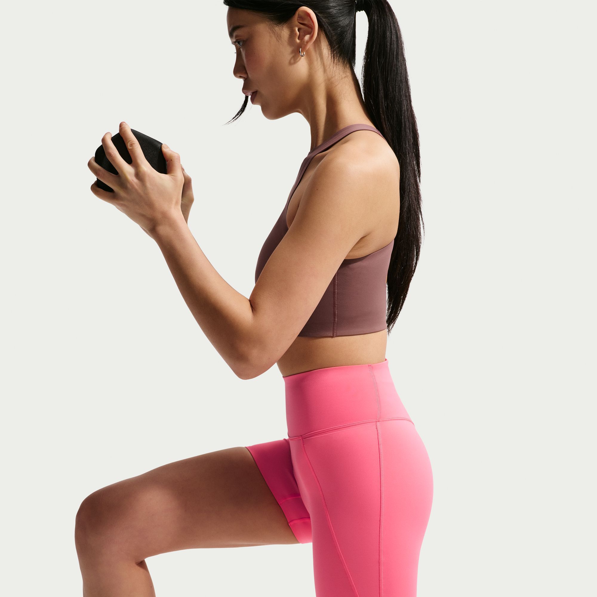 Nike Women's Universa Medium-Support High-Waisted 5" Biker Shorts product image