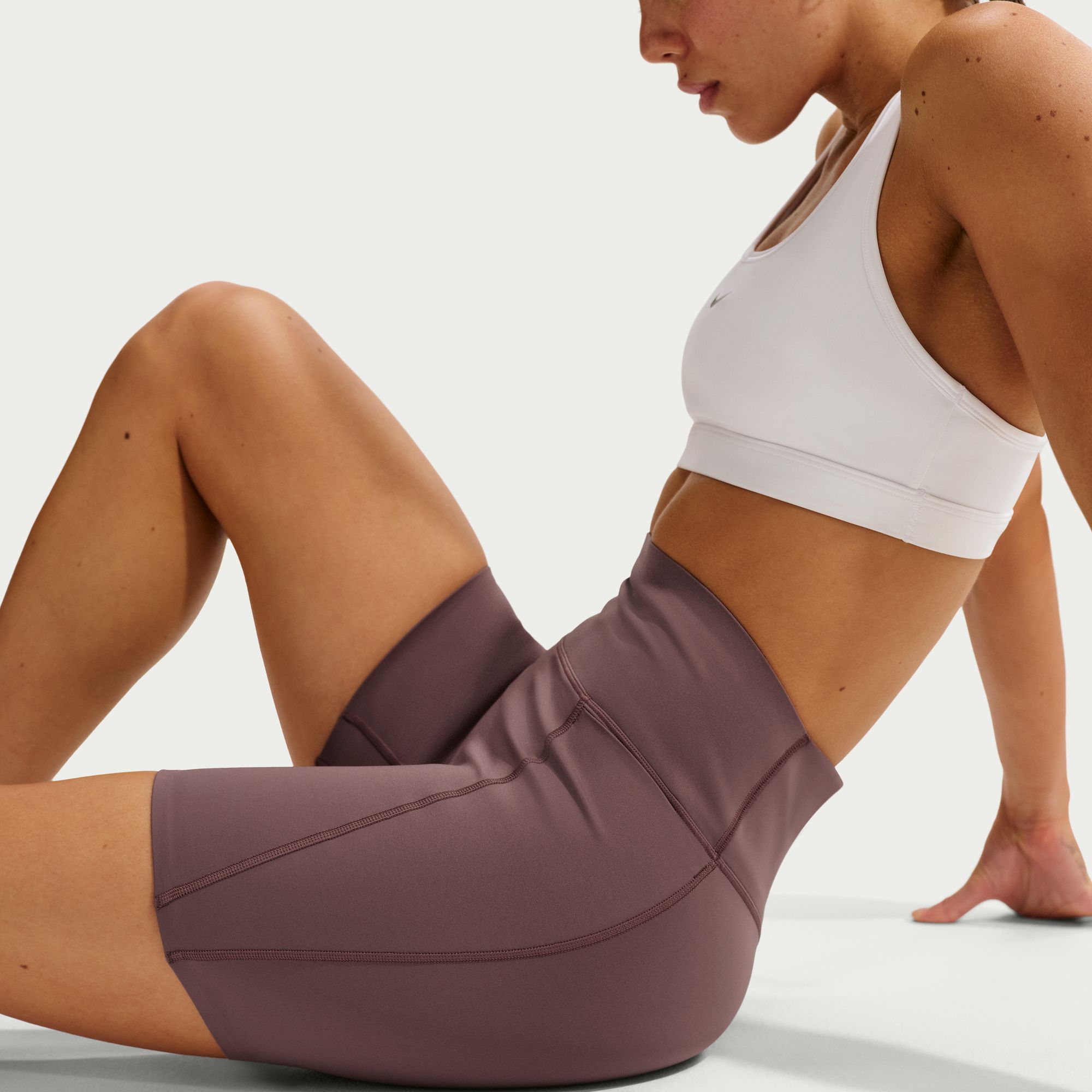 Nike Women's Universa Medium-Support High-Waisted 5" Biker Shorts product image