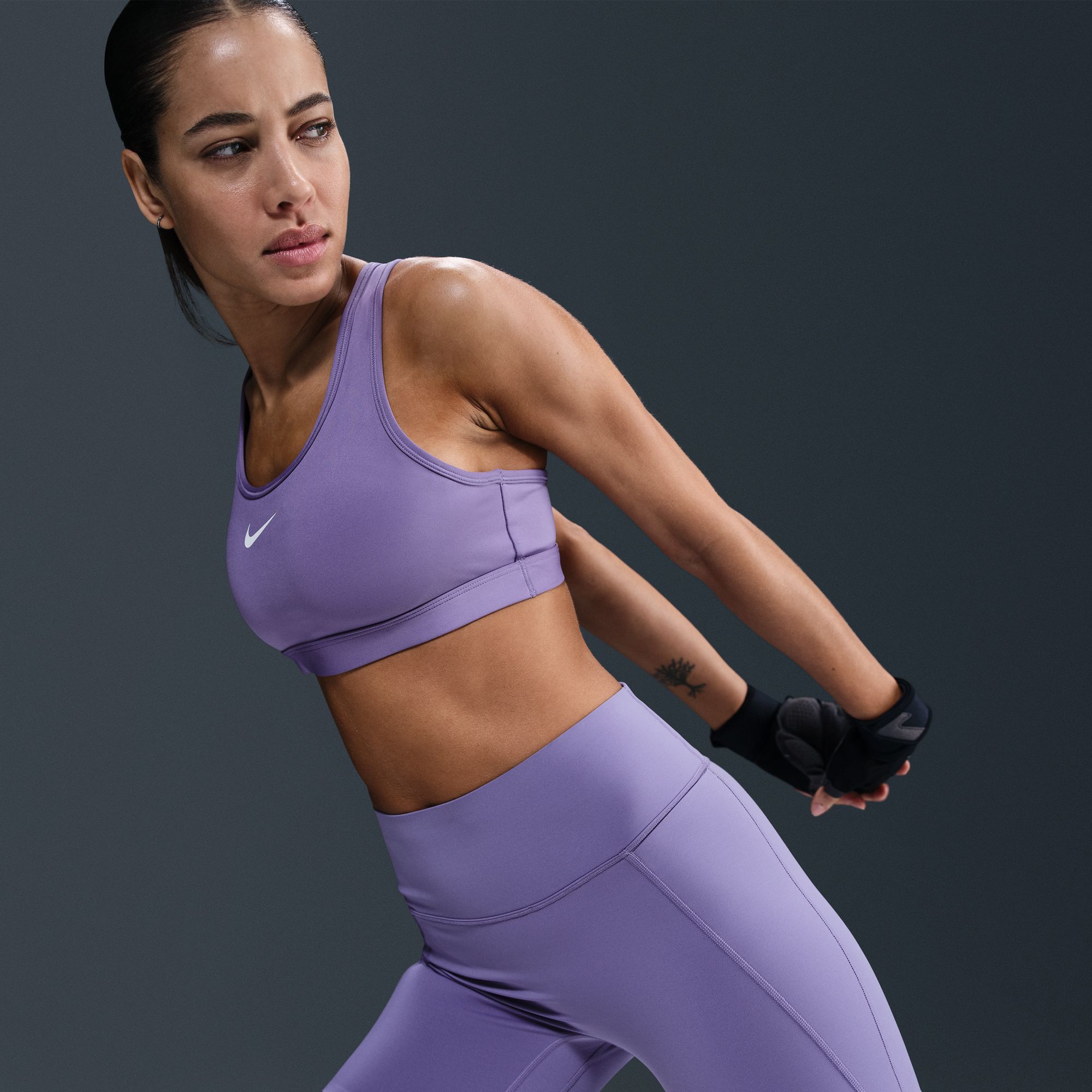 Nike Women's Universa Medium-Support High-Waisted 5" Biker Shorts product image