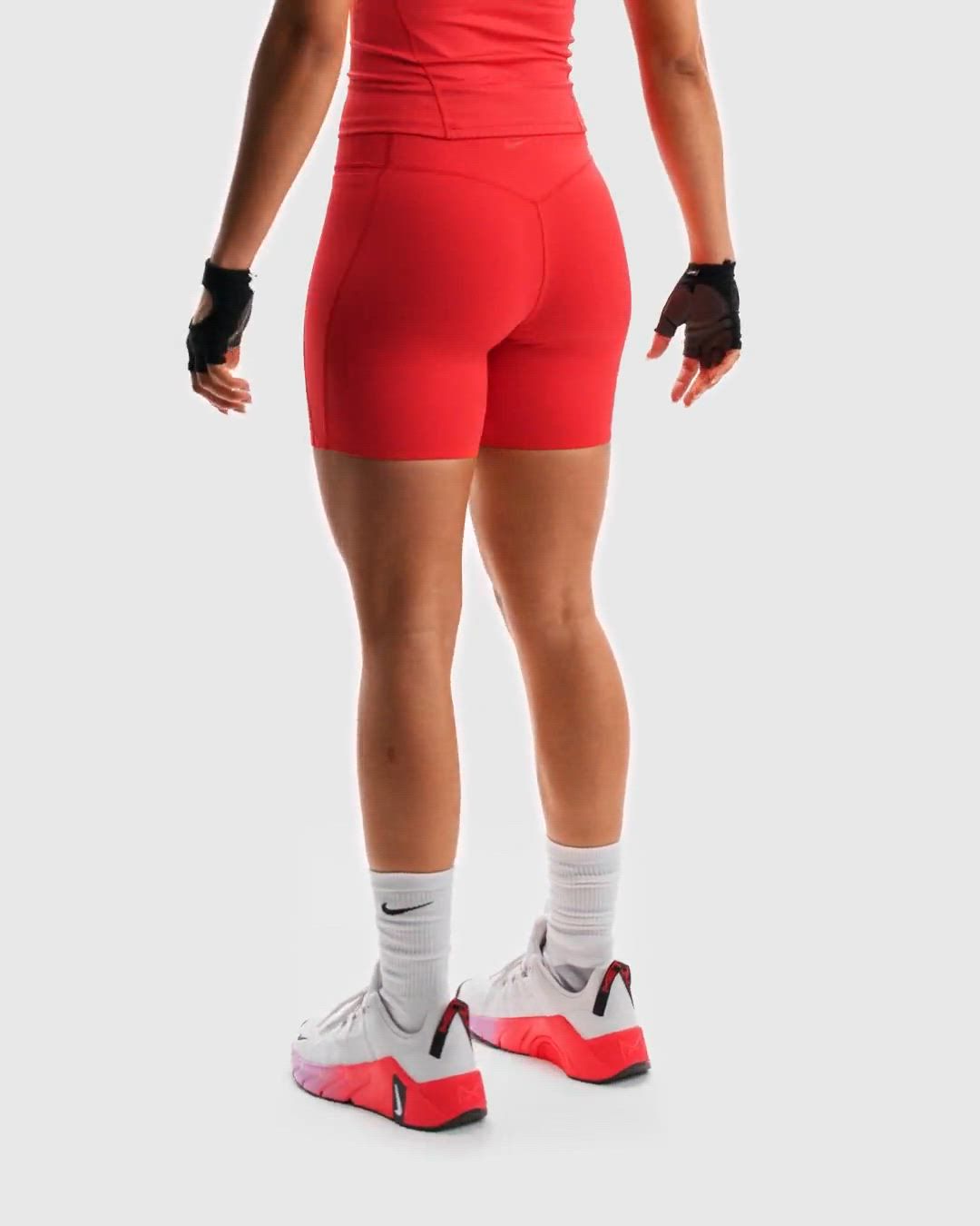 Nike Women's Universa Medium-Support High-Waisted 5" Biker Shorts product