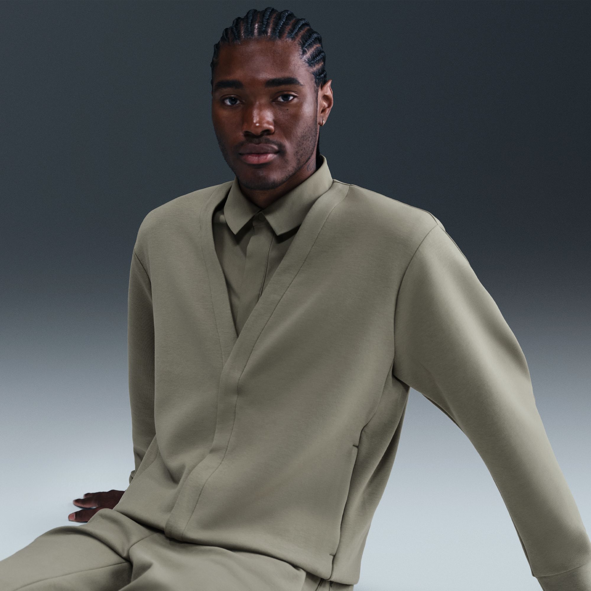 Nike Men's 24.7 ImpossiblySoft Cardigan product image
