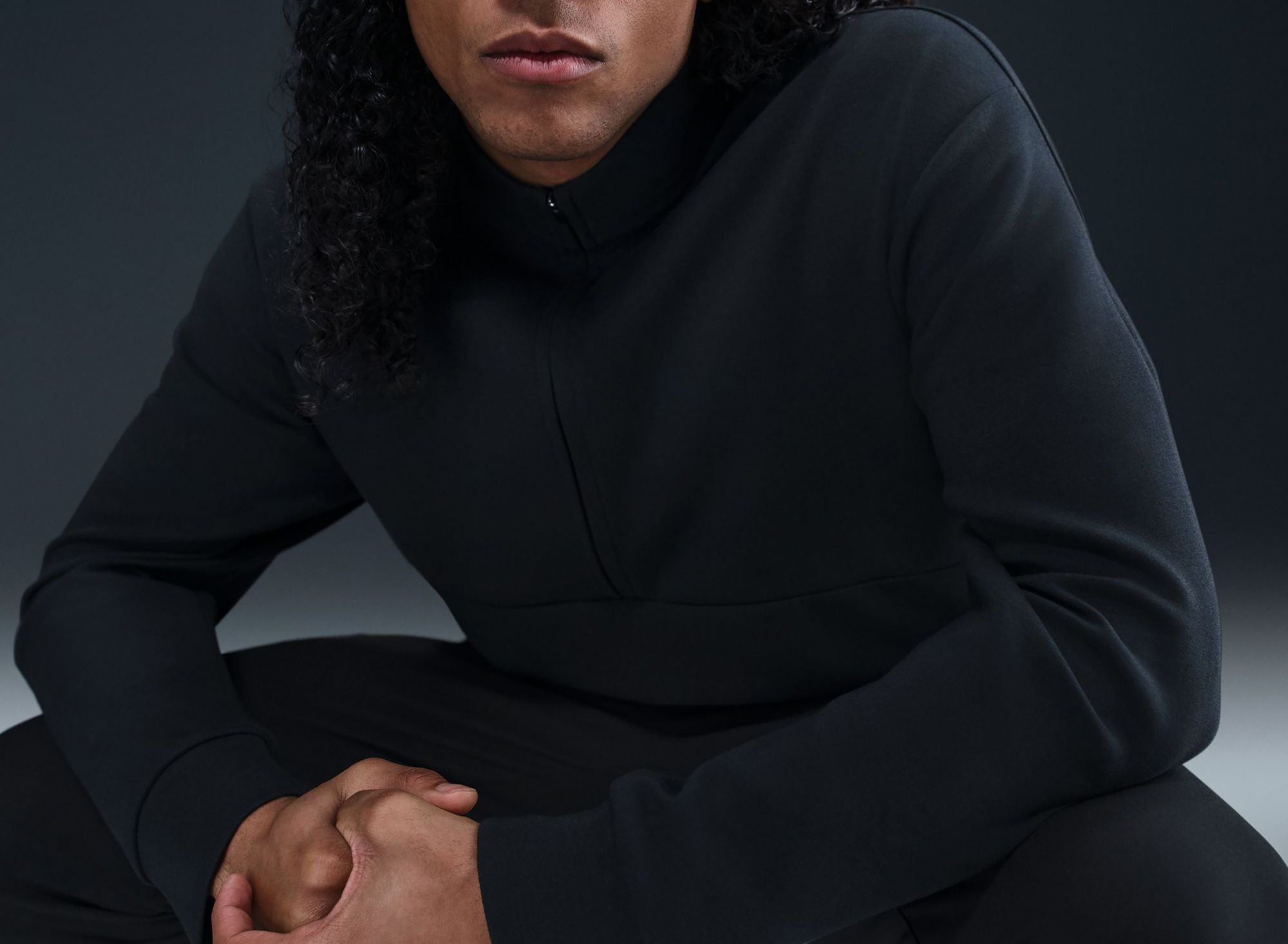 Nike Men's 24.7 ImpossiblySoft Dri-FIT 1/2 Zip Sweatshirt product image