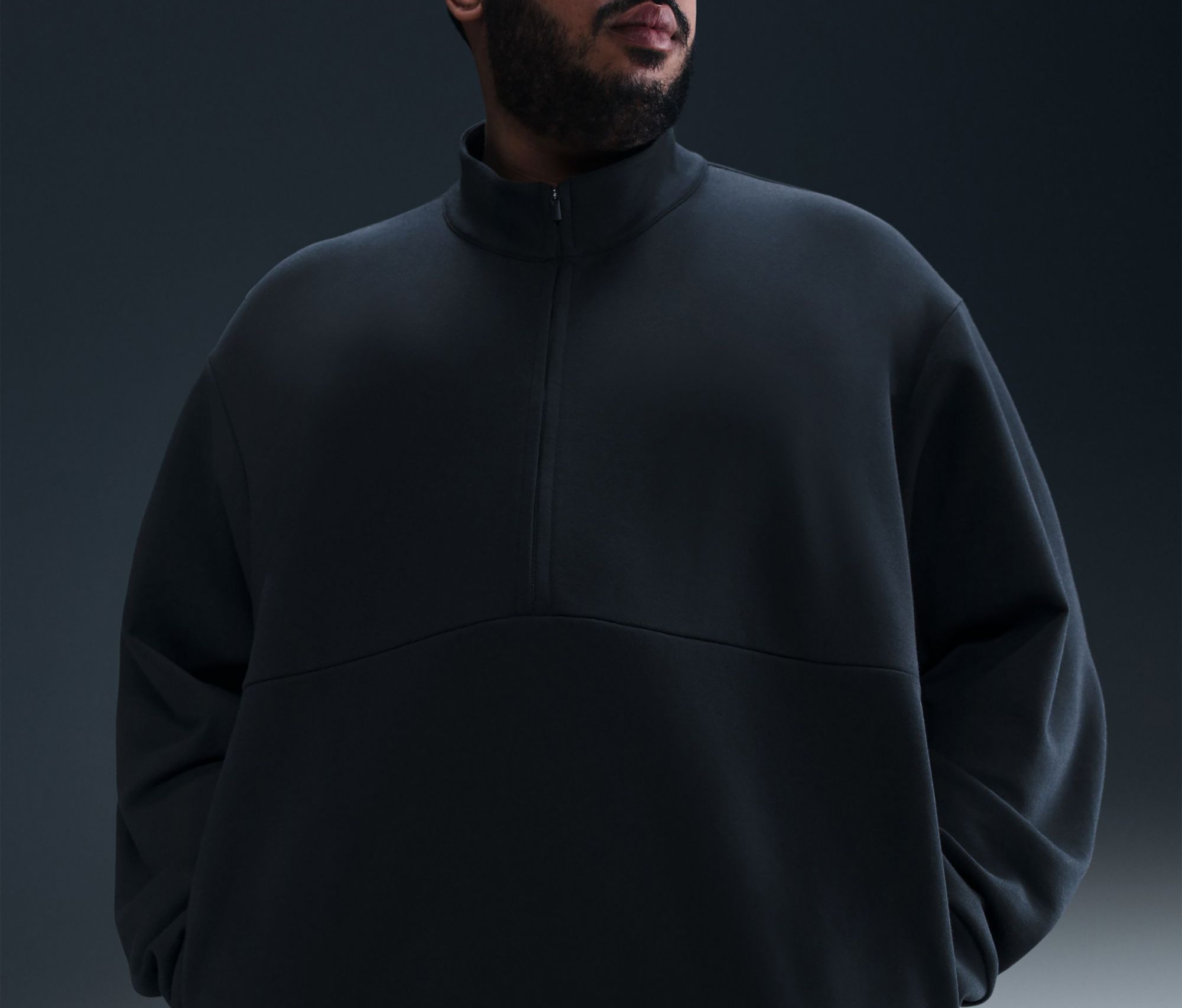 Nike Men's 24.7 ImpossiblySoft Dri-FIT 1/2 Zip Sweatshirt product image