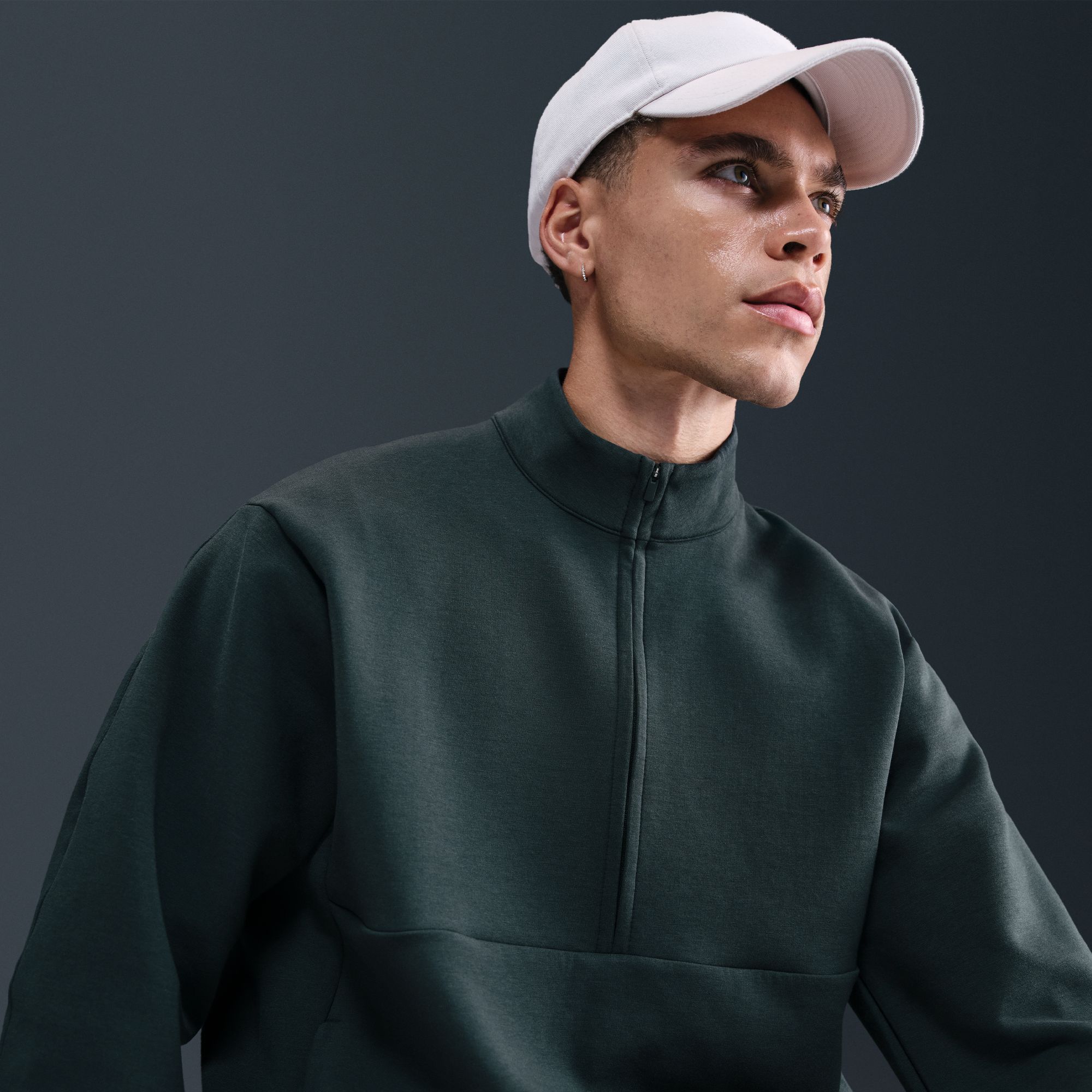 Nike Men's 24.7 ImpossiblySoft Dri-FIT 1/2 Zip Sweatshirt product image