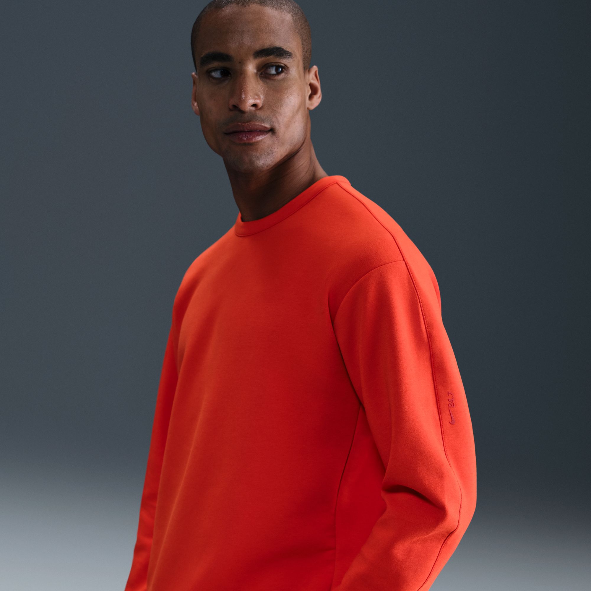 Nike Men's 24.7 ImpossiblySoft Dri-FIT Crewneck Sweatshirt product image