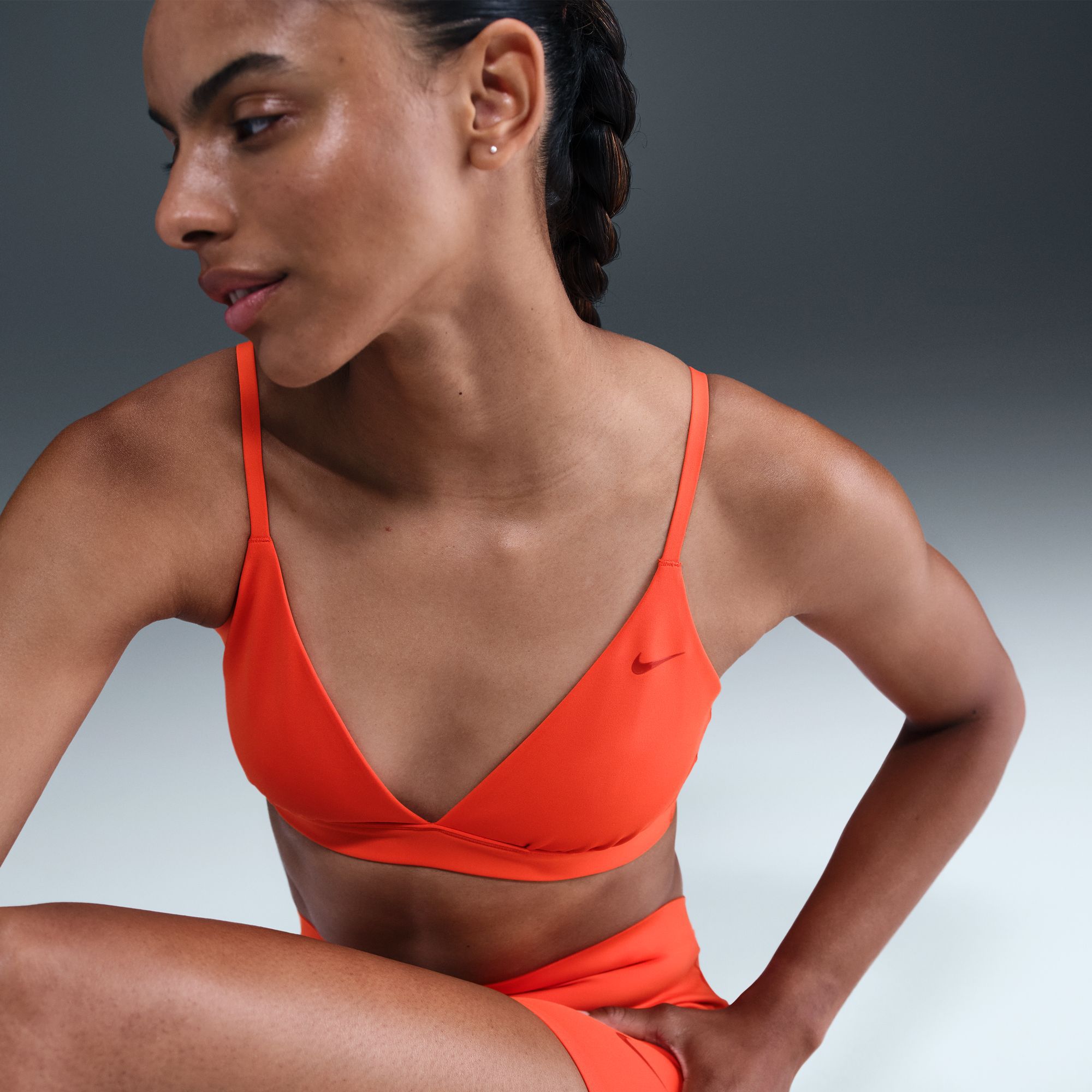 Nike Women's Form Light-Support Non-Padded Triangle Sports Bra product image
