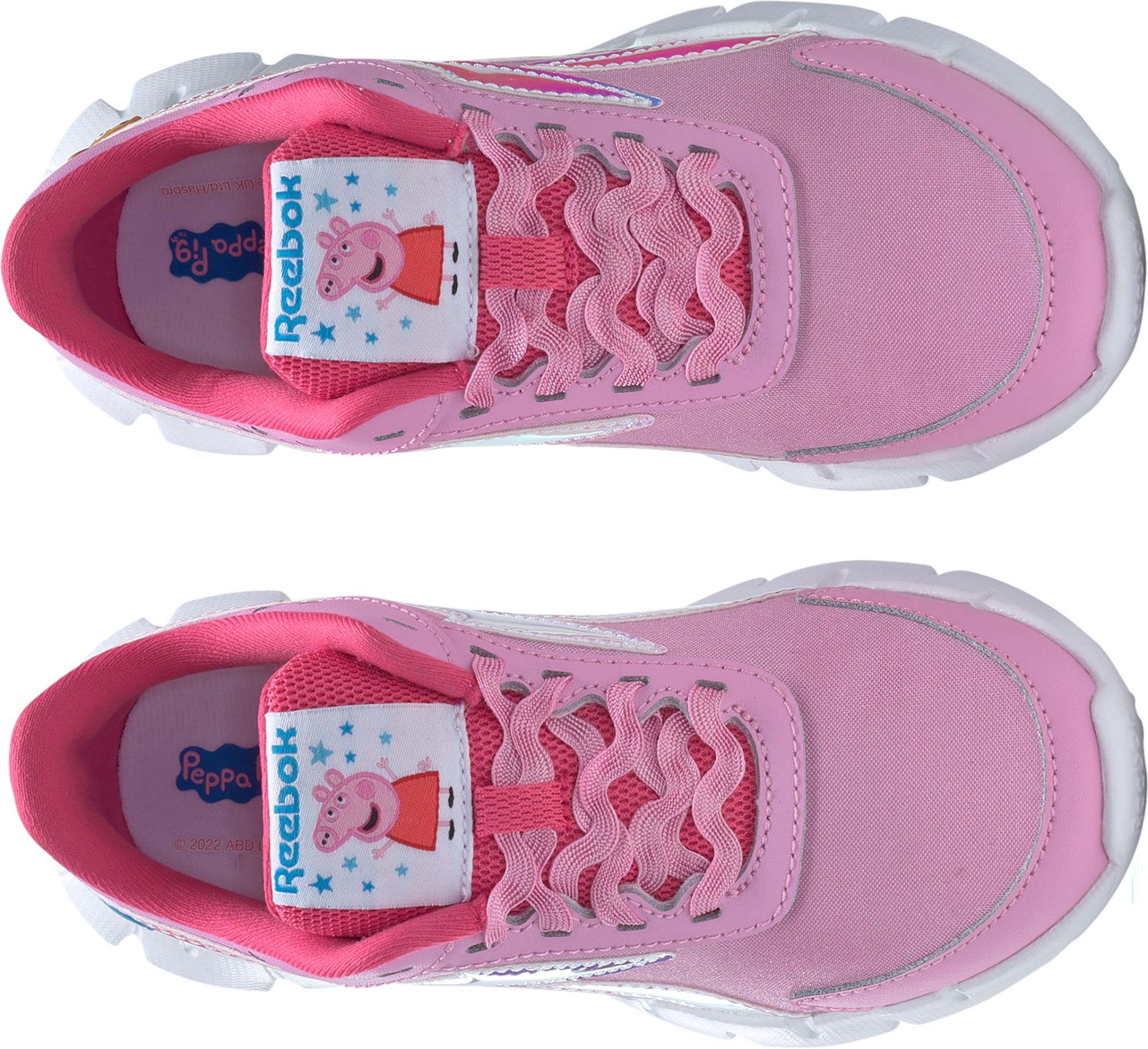 Reebok Kids' Preschool Zig Dynamica 2.0 Peppa Pig Running Shoes