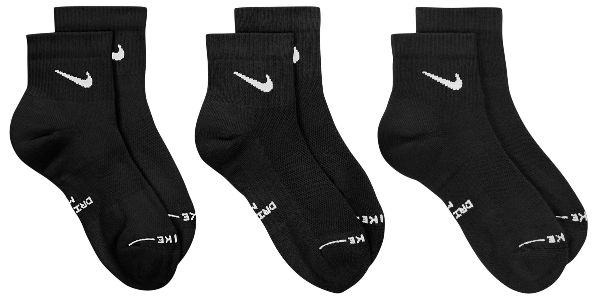 Nike Men's Everyday Elevated Ankle Golf Socks – 3 Pack product image