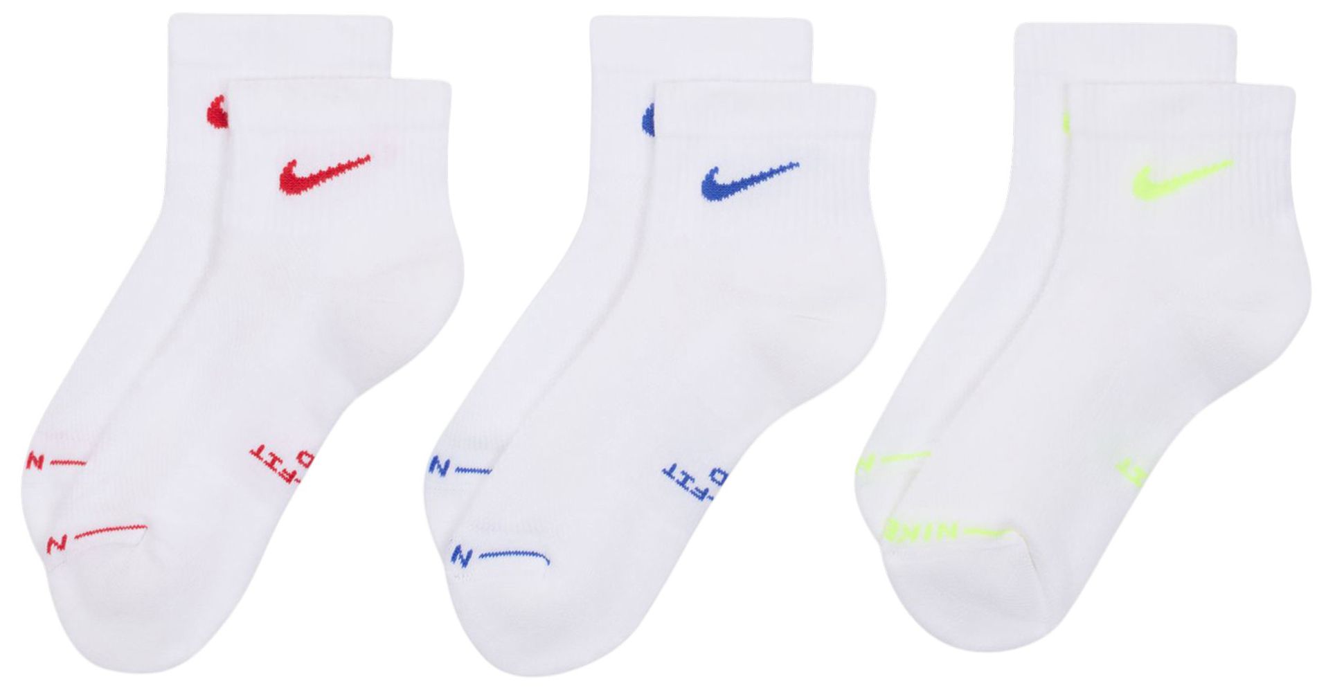 Nike Men's Everyday Elevated Ankle Golf Socks – 3 Pack product image
