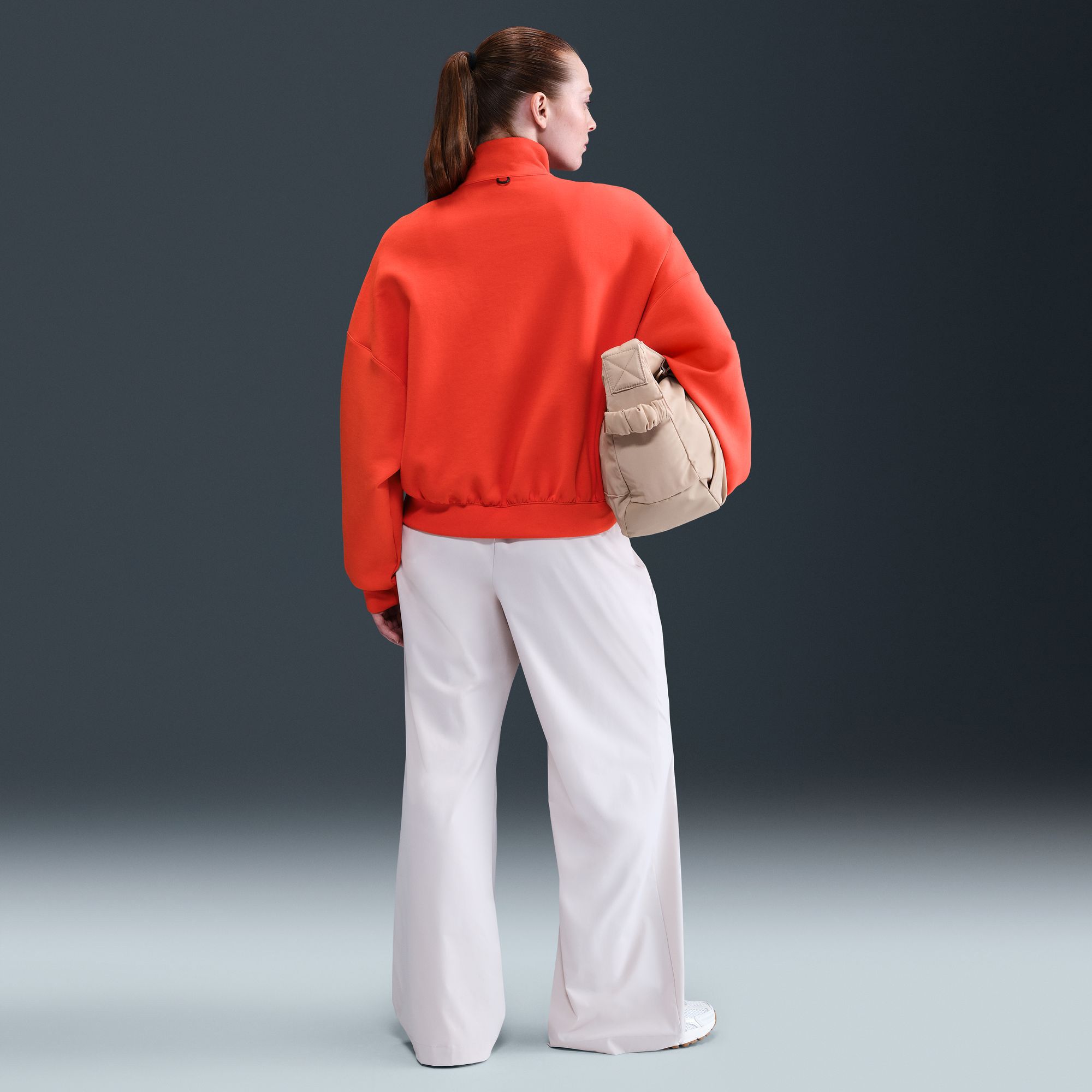 Nike Women's 24.7 ImpossiblySoft Oversized 1/2 Zip Sweatshirt product image