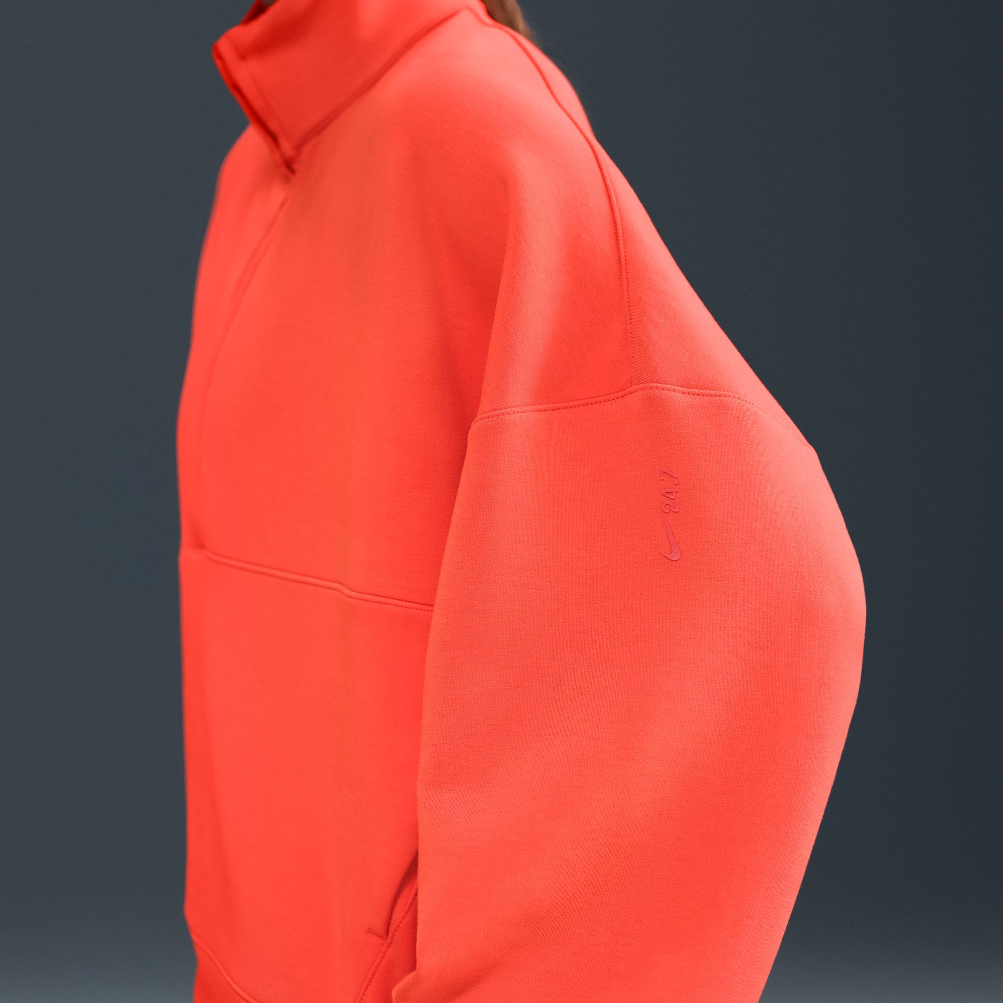 Nike Women's 24.7 ImpossiblySoft Oversized 1/2 Zip Sweatshirt product image