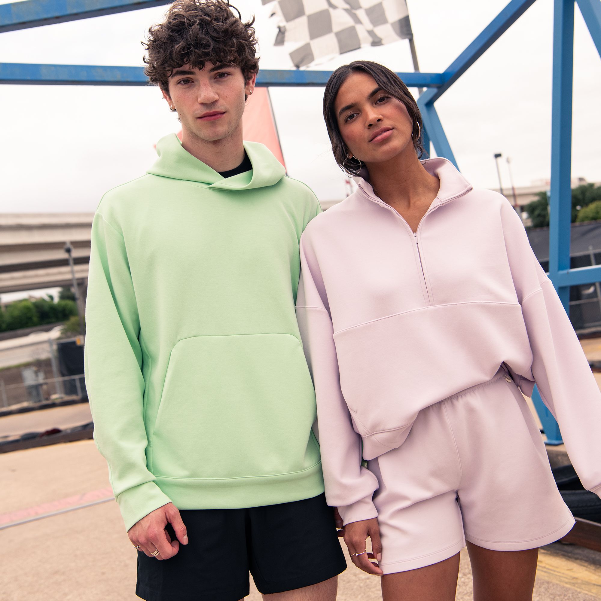 Nike Women's 24.7 ImpossiblySoft Oversized 1/2 Zip Sweatshirt product image