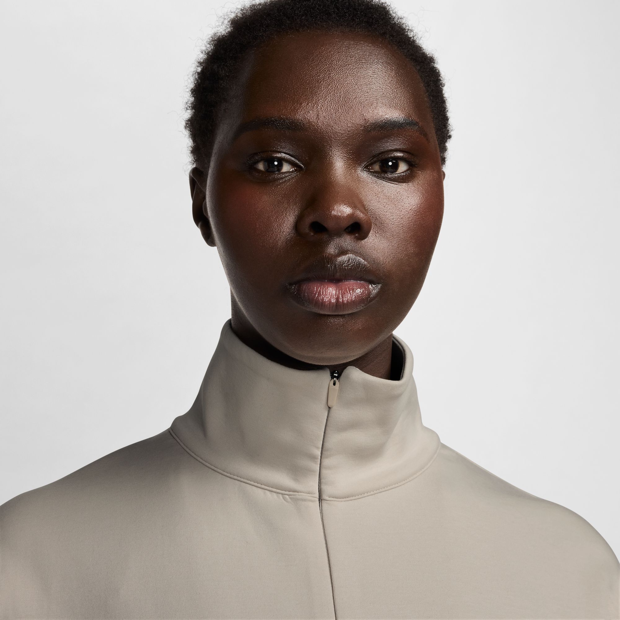 Nike Women's 24.7 ImpossiblySoft Oversized 1/2 Zip Sweatshirt product image