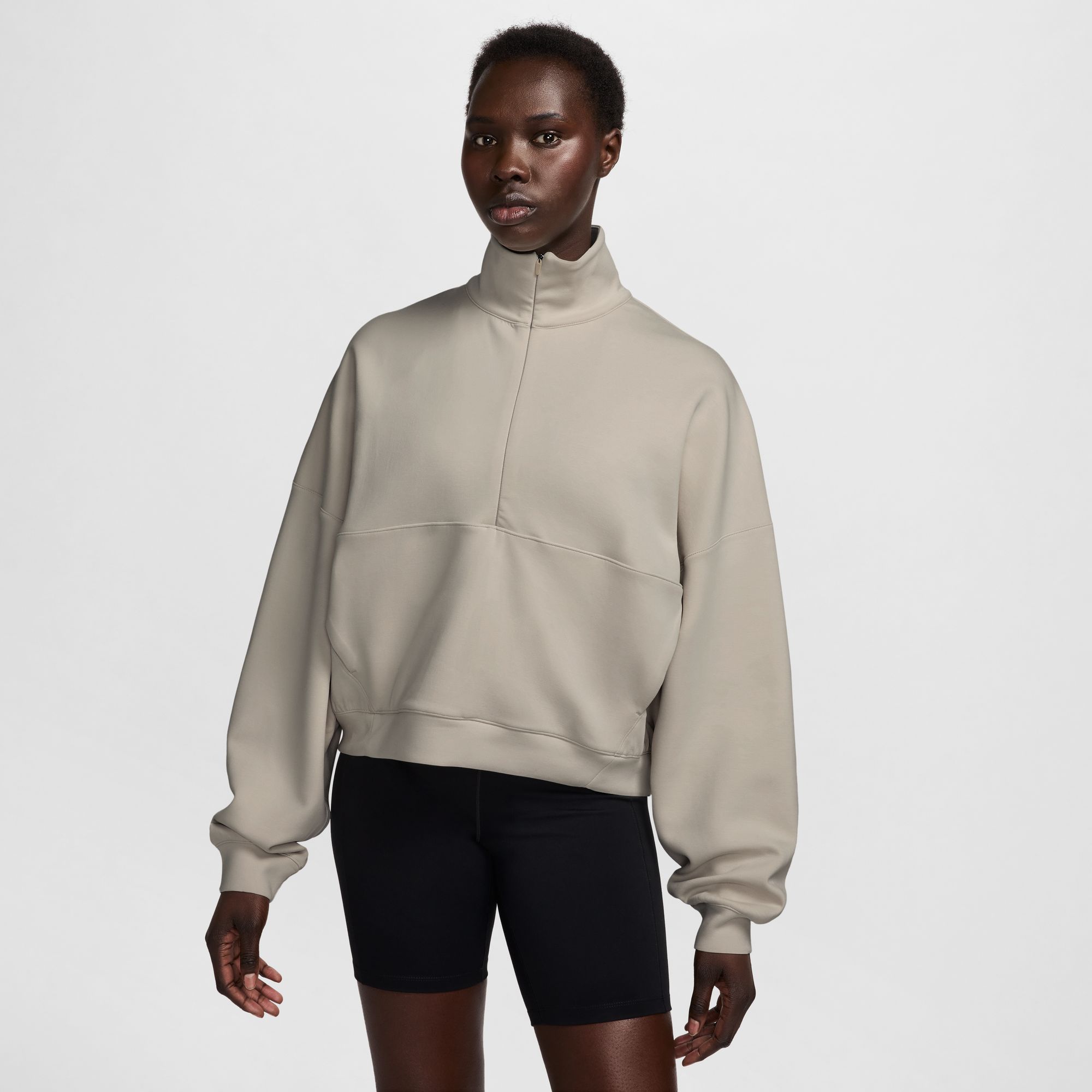 Nike Women's 24.7 ImpossiblySoft Oversized 1/2 Zip Sweatshirt product image
