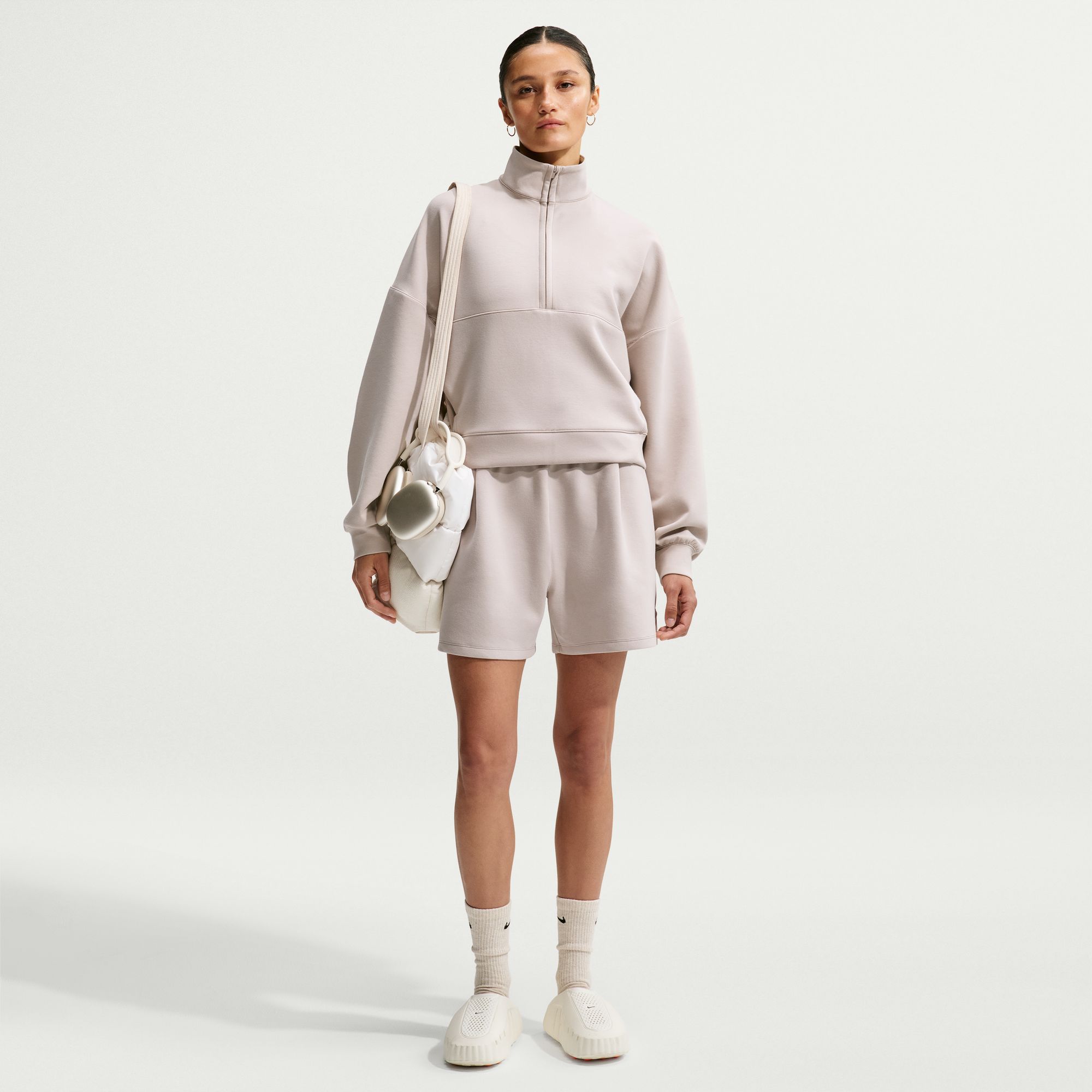 Nike Women's 24.7 ImpossiblySoft Oversized 1/2 Zip Sweatshirt product image