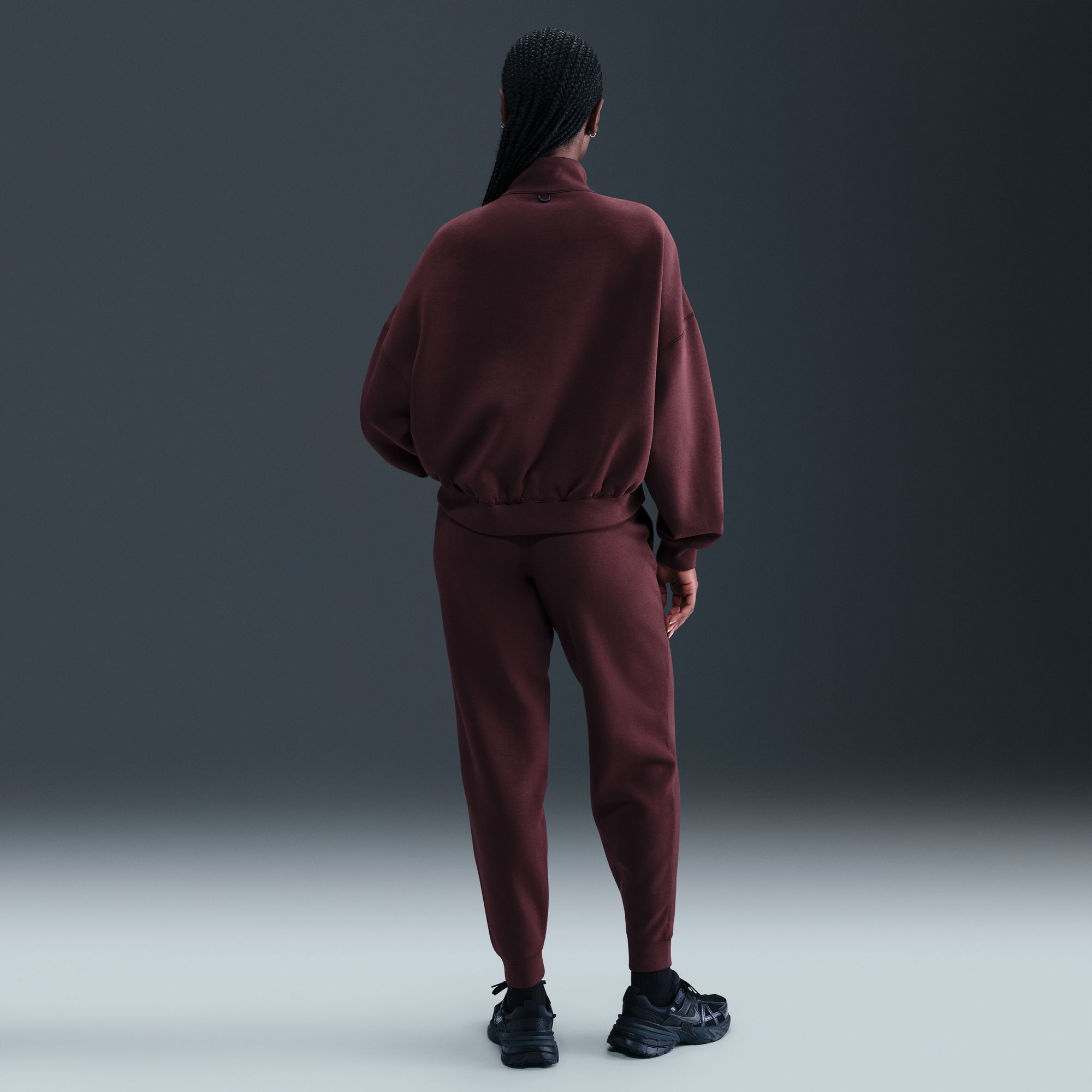 Nike Women's 24.7 ImpossiblySoft Oversized 1/2 Zip Sweatshirt product image