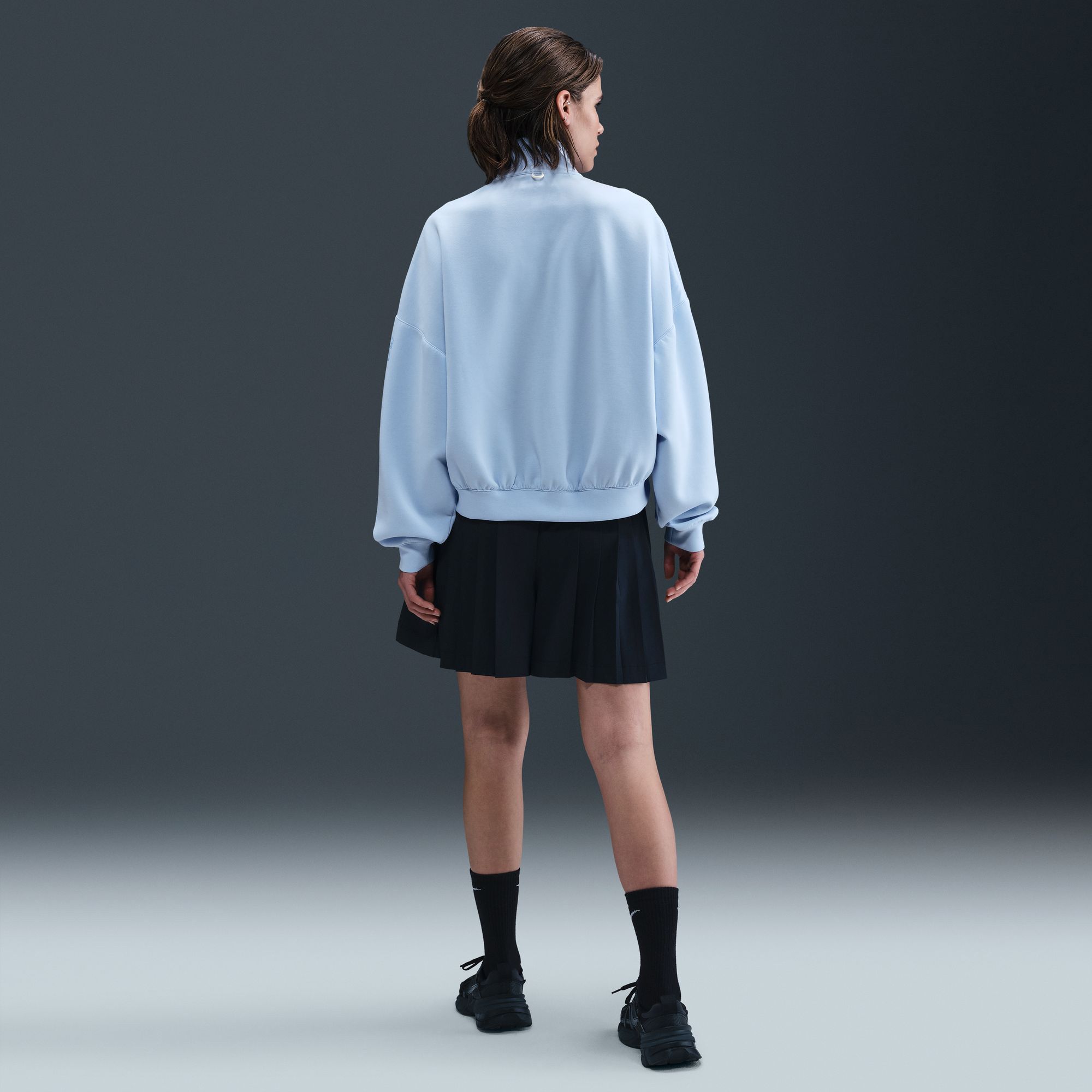 Nike Women's 24.7 ImpossiblySoft Oversized 1/2 Zip Sweatshirt product image