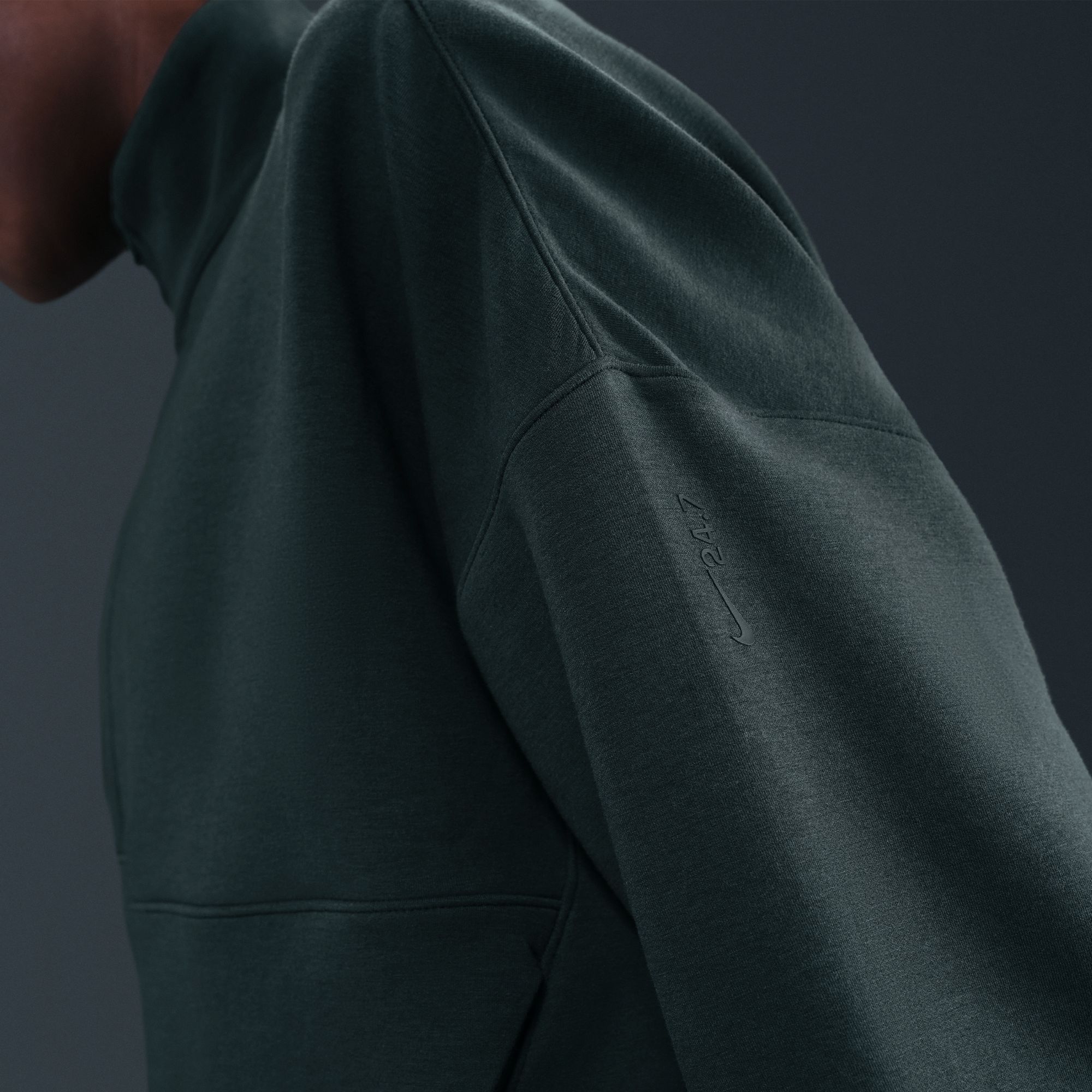 Nike Women's 24.7 ImpossiblySoft Oversized 1/2 Zip Sweatshirt product image