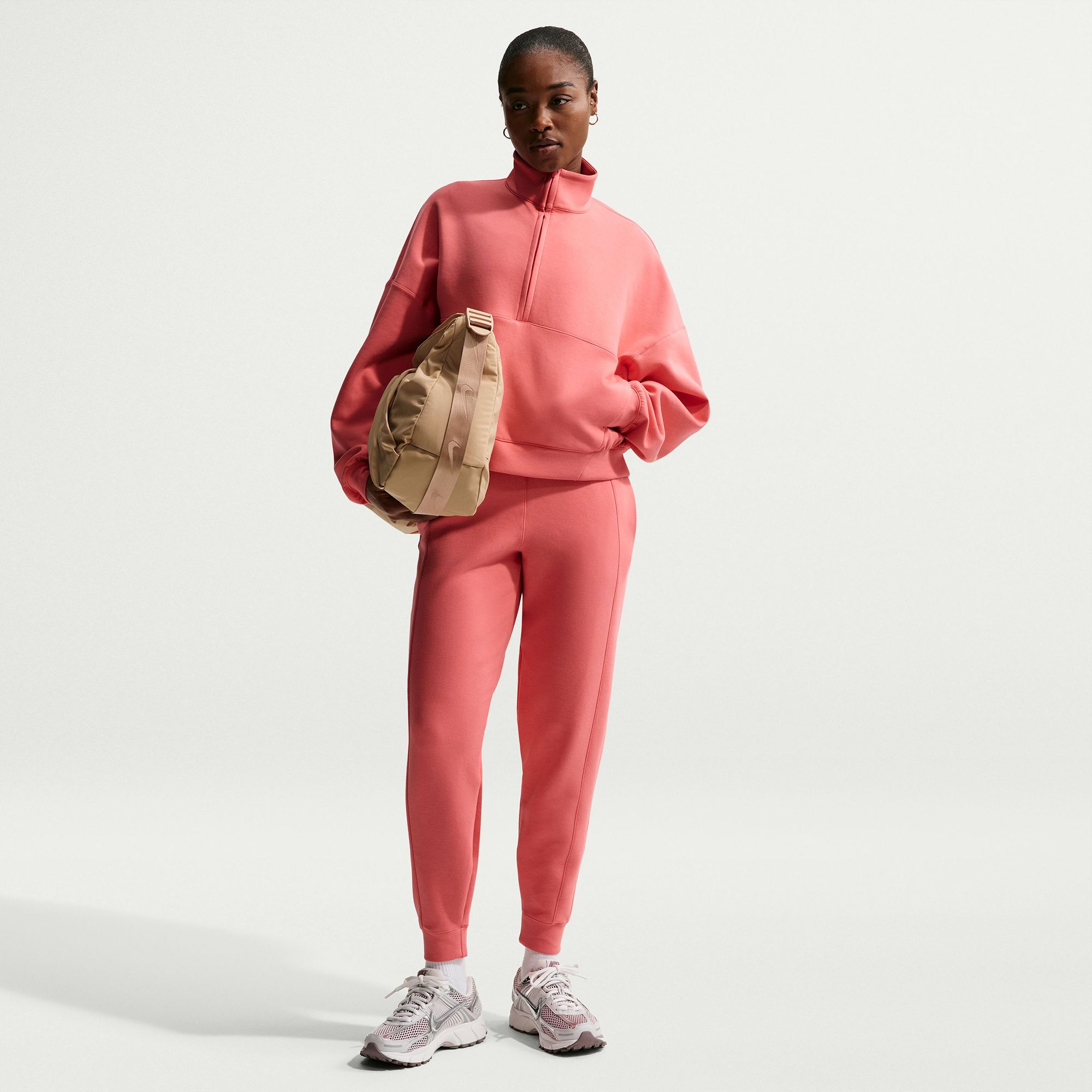 Nike Women's 24.7 ImpossiblySoft Oversized 1/2 Zip Sweatshirt product image
