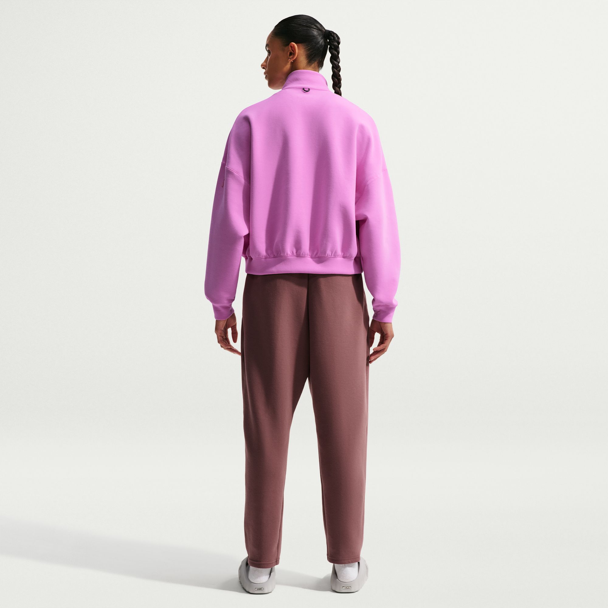 Nike Women's 24.7 ImpossiblySoft Oversized 1/2 Zip Sweatshirt product image