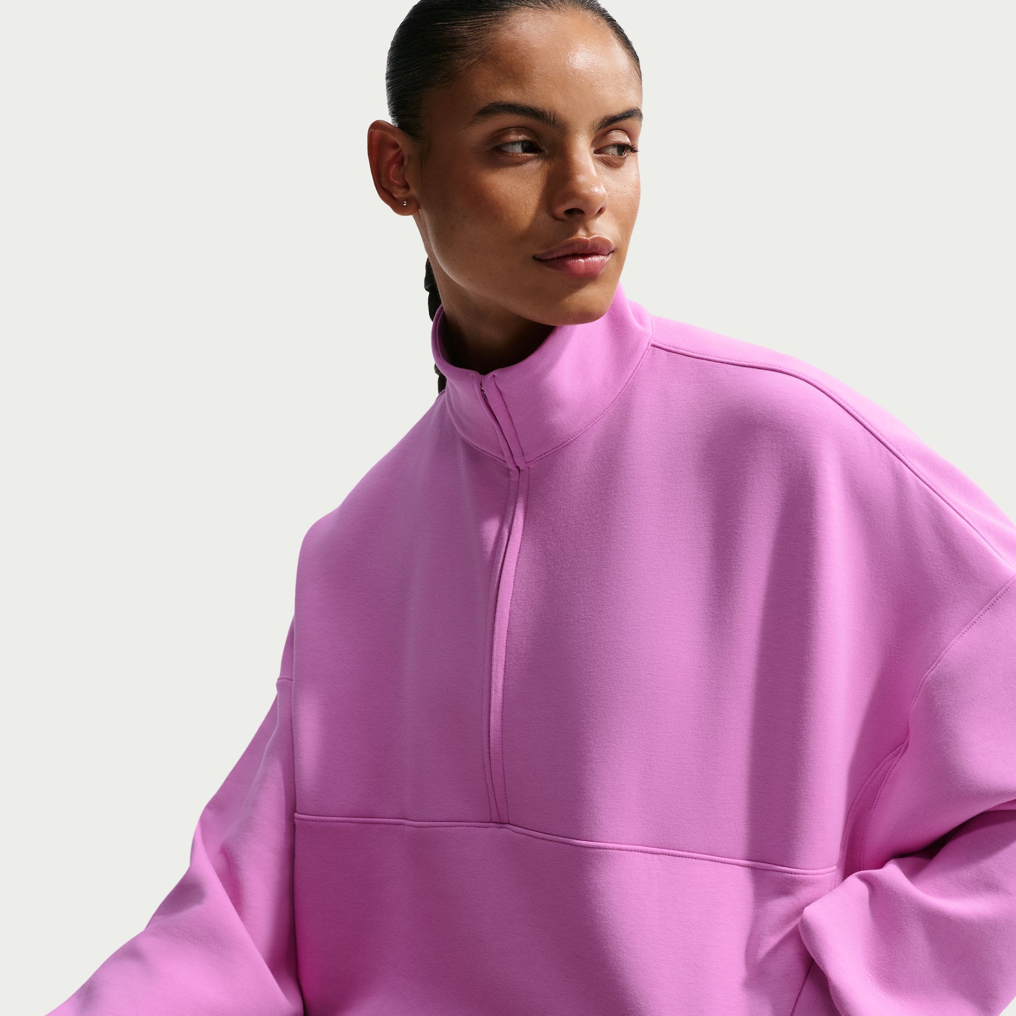 Nike Women's 24.7 ImpossiblySoft Oversized 1/2 Zip Sweatshirt product image