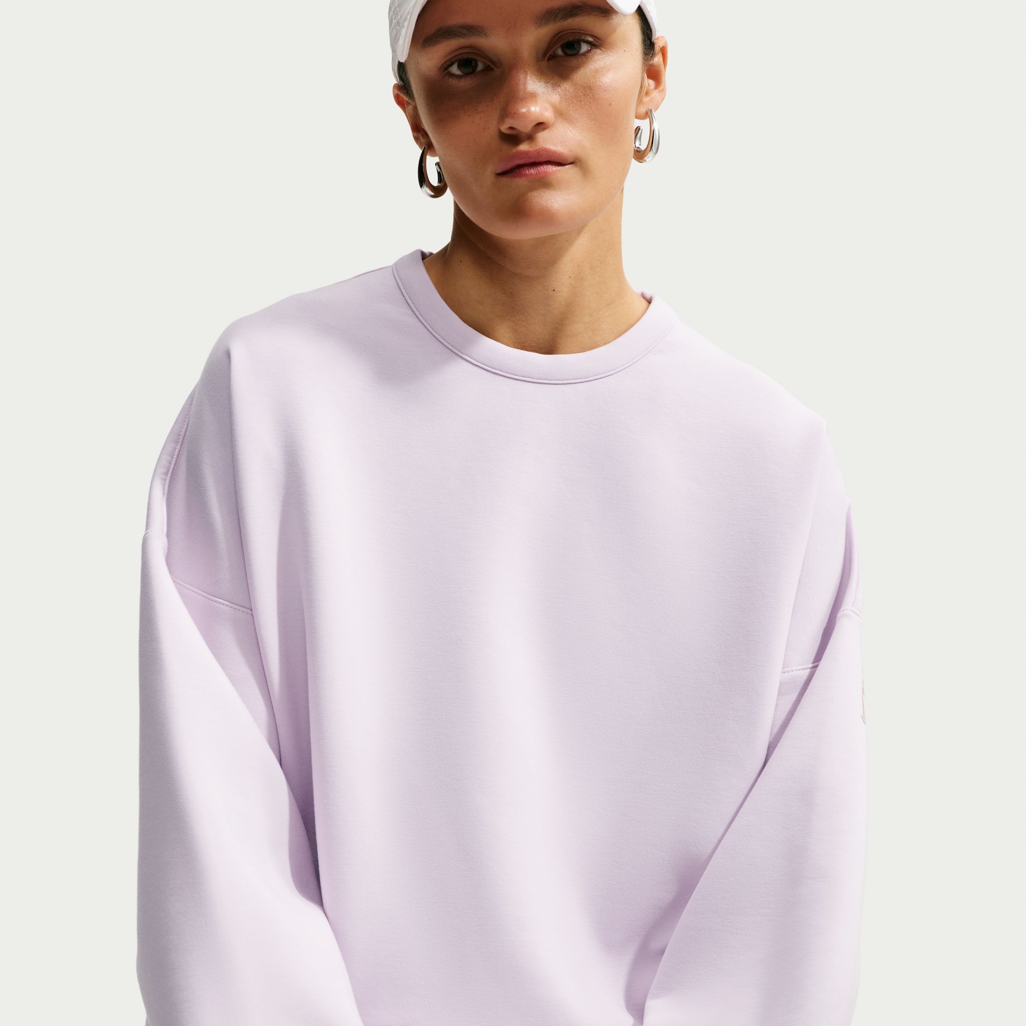 Nike Women's 24.7 ImpossiblySoft Oversized Crewneck Sweatshirt product image