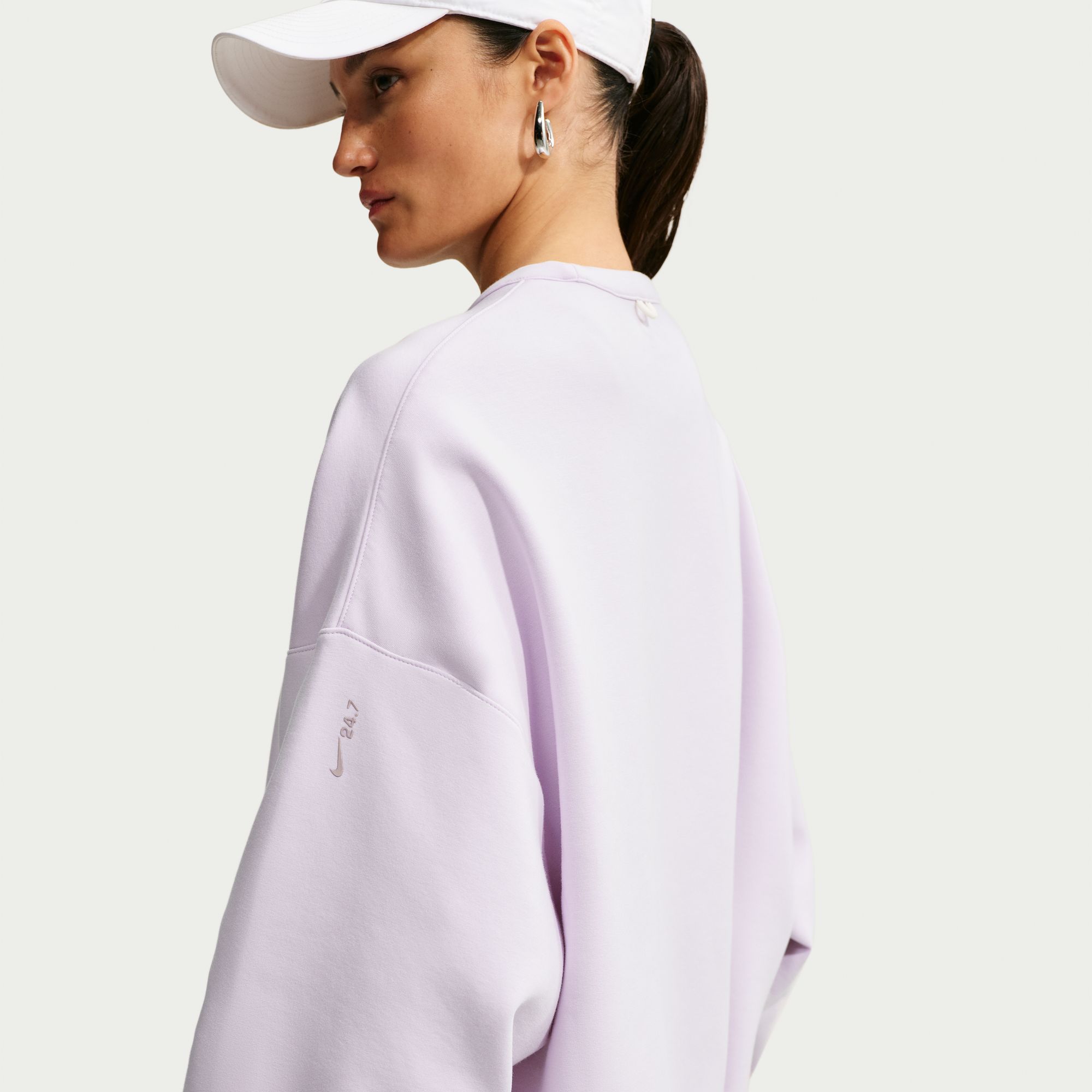 Nike Women's 24.7 ImpossiblySoft Oversized Crewneck Sweatshirt product image