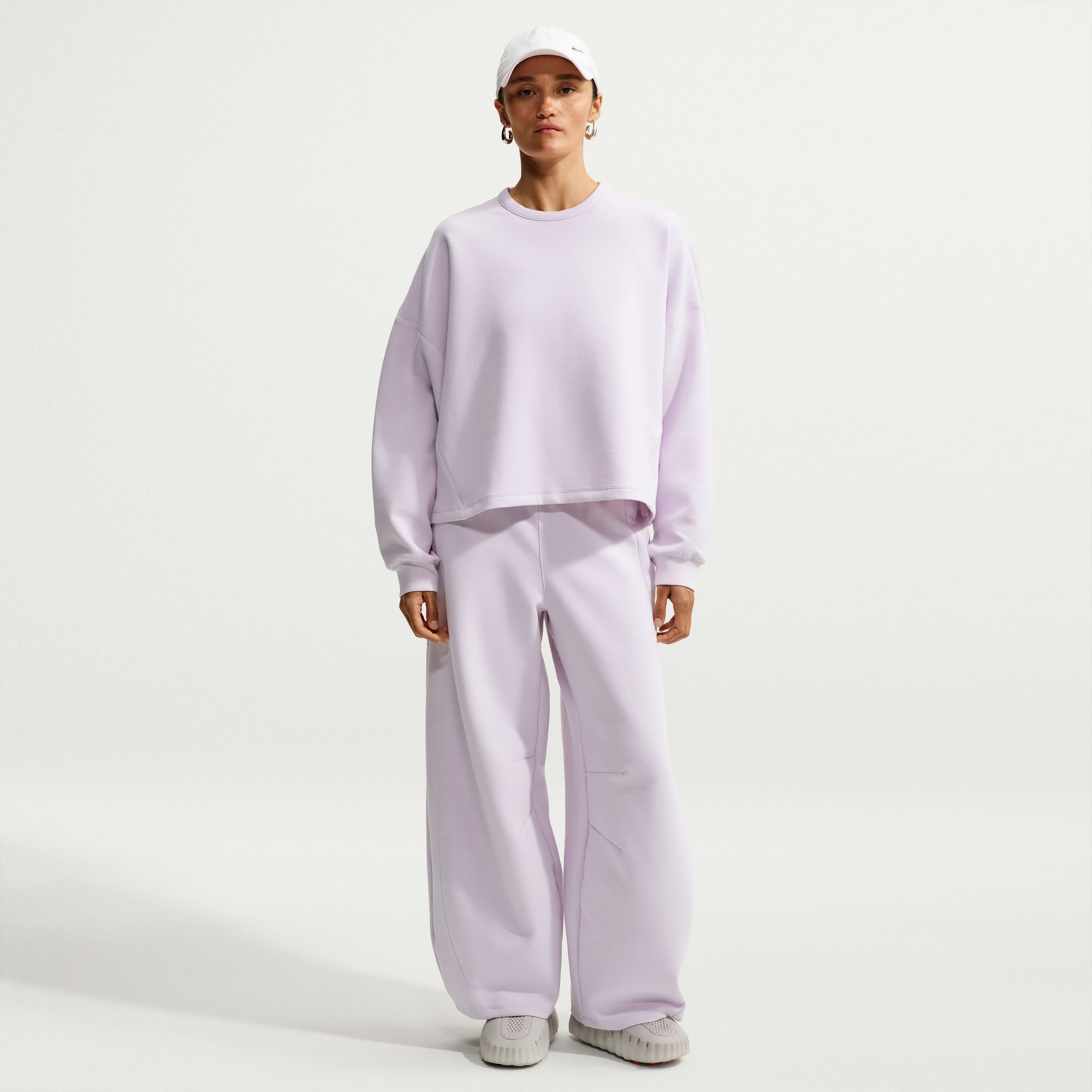Nike Women's 24.7 ImpossiblySoft Oversized Crewneck Sweatshirt product image
