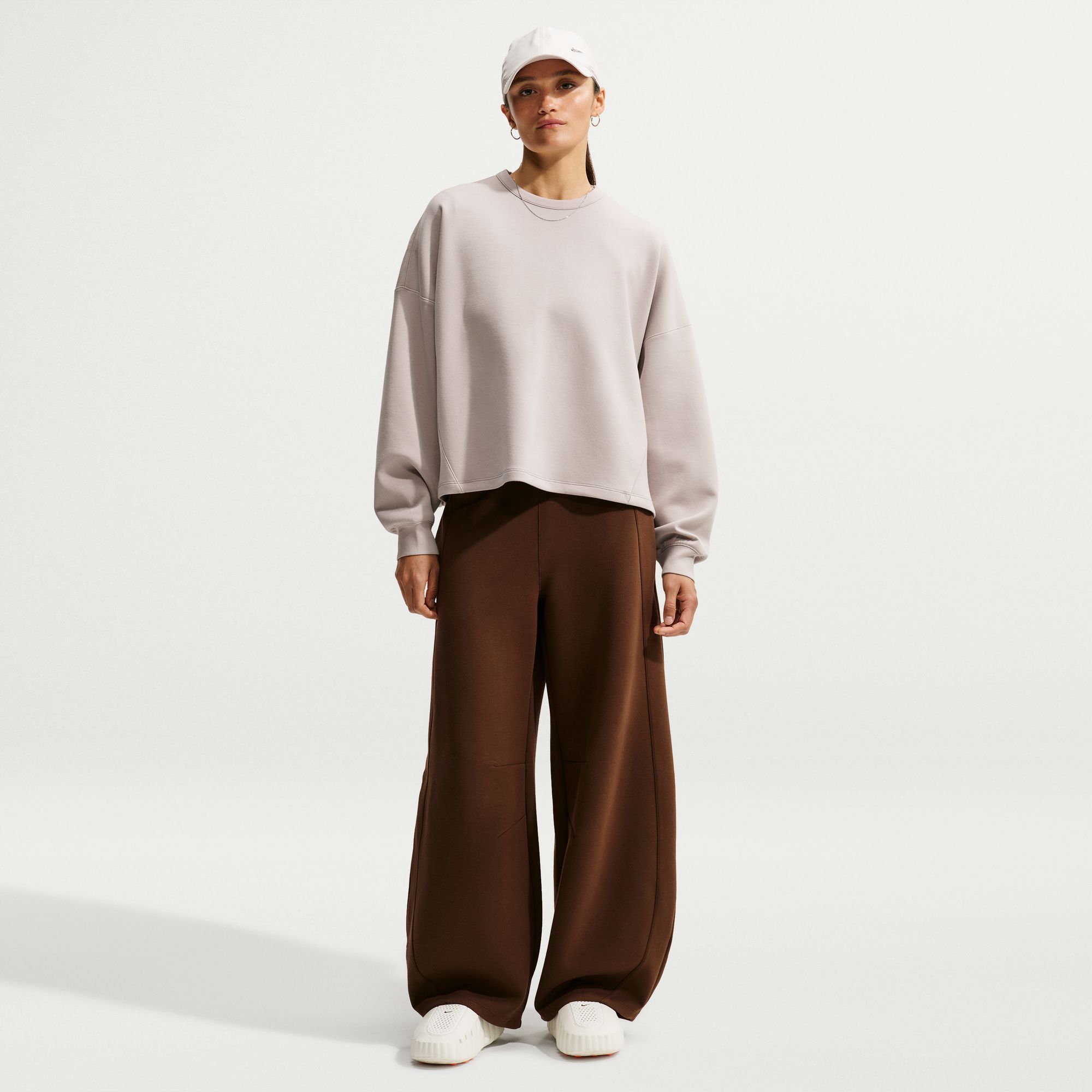 Nike Women's 24.7 ImpossiblySoft Oversized Crewneck Sweatshirt product image