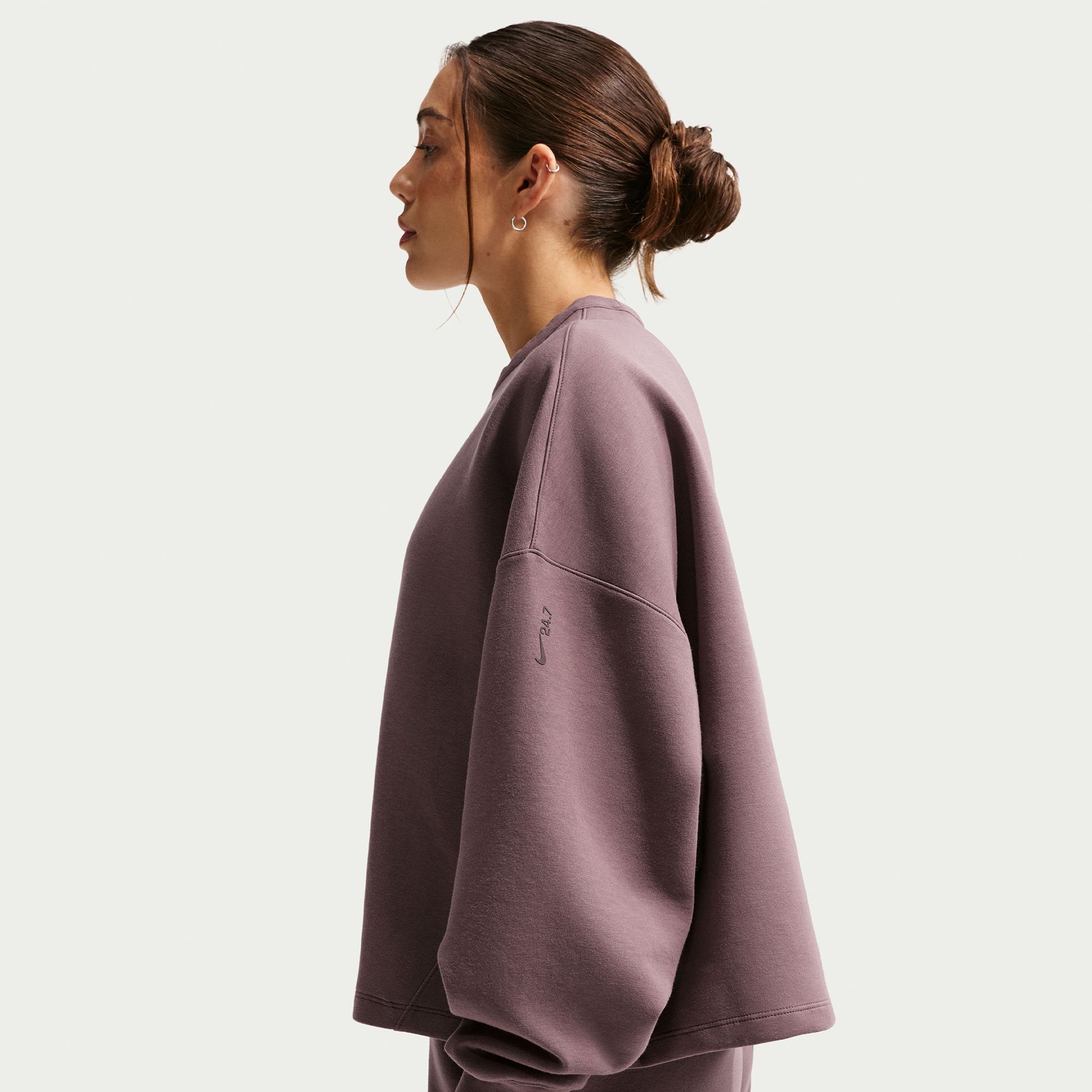 Nike Women's 24.7 ImpossiblySoft Oversized Crewneck Sweatshirt product image