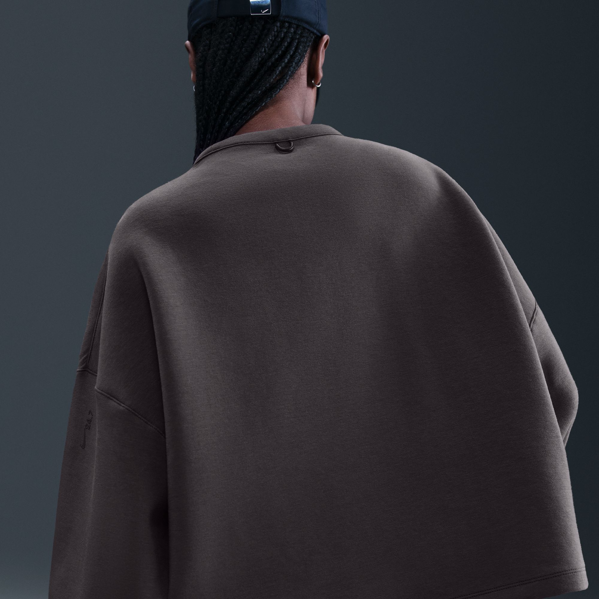 Nike Women's 24.7 ImpossiblySoft Oversized Crewneck Sweatshirt product image