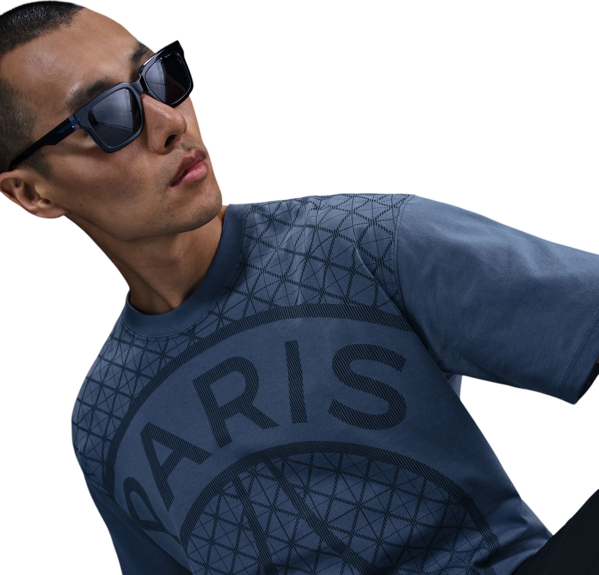 Nike Men's Paris Saint-Germain Blue Graph T-Shirt product image