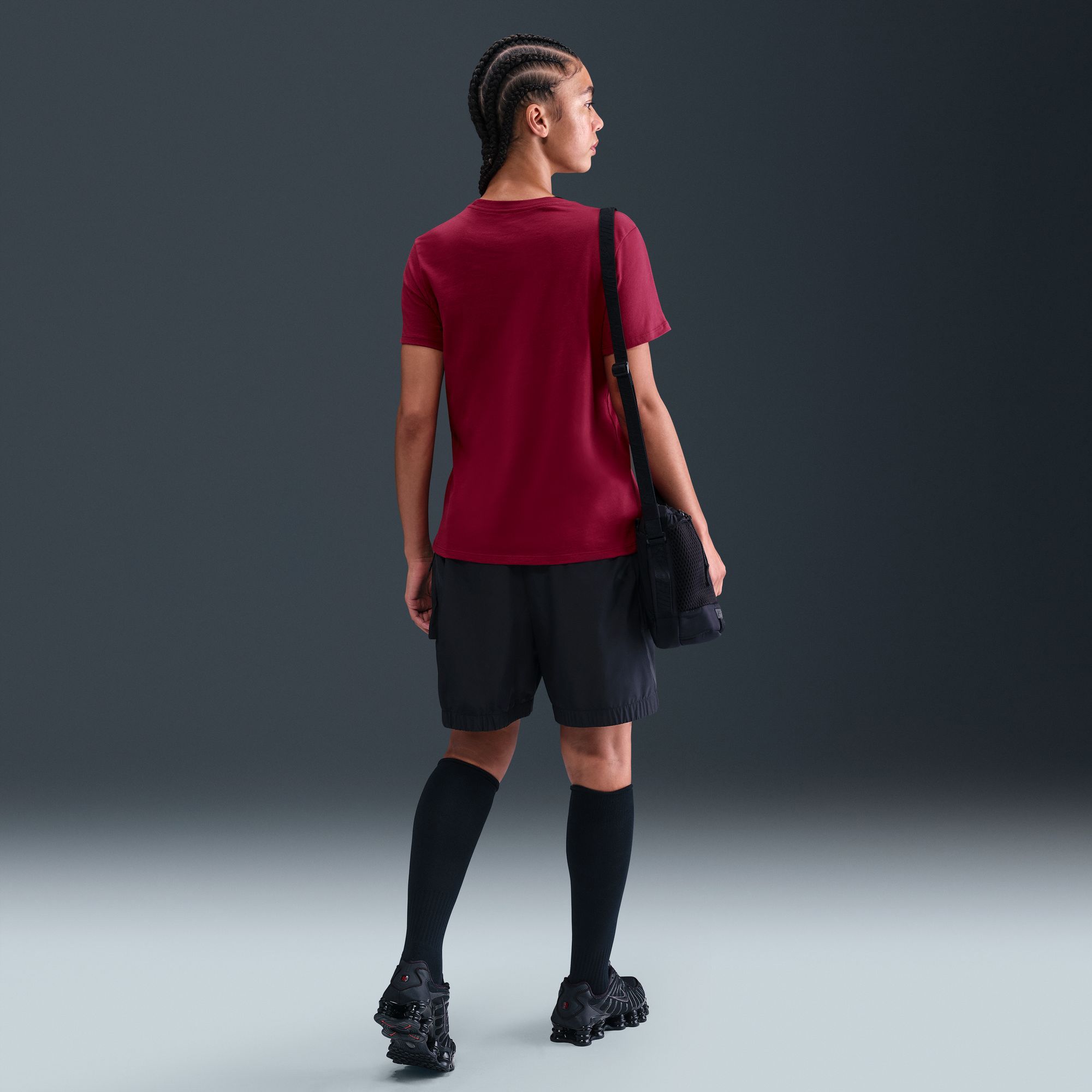 Nike Women's FC Barcelona 2025 Red Crest T-Shirt product image