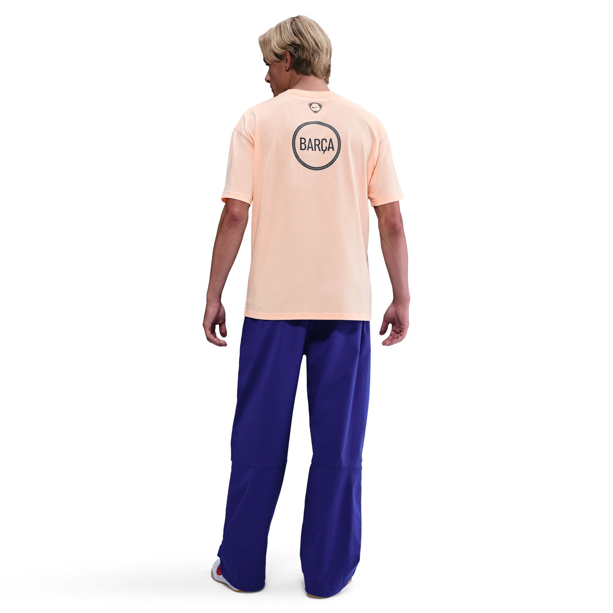 Nike Men's FC Barcelona 2025 Off White T90 Remix Home T-Shirt product image