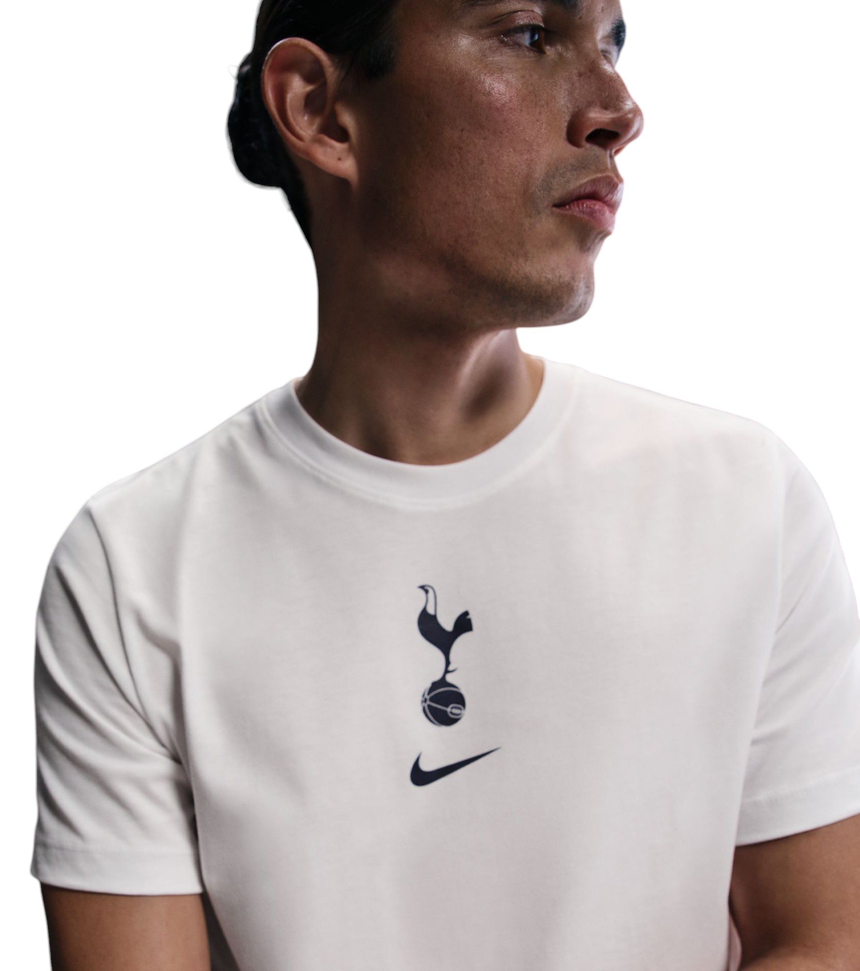 Nike Men's Tottenham White Logo T-Shirt product image