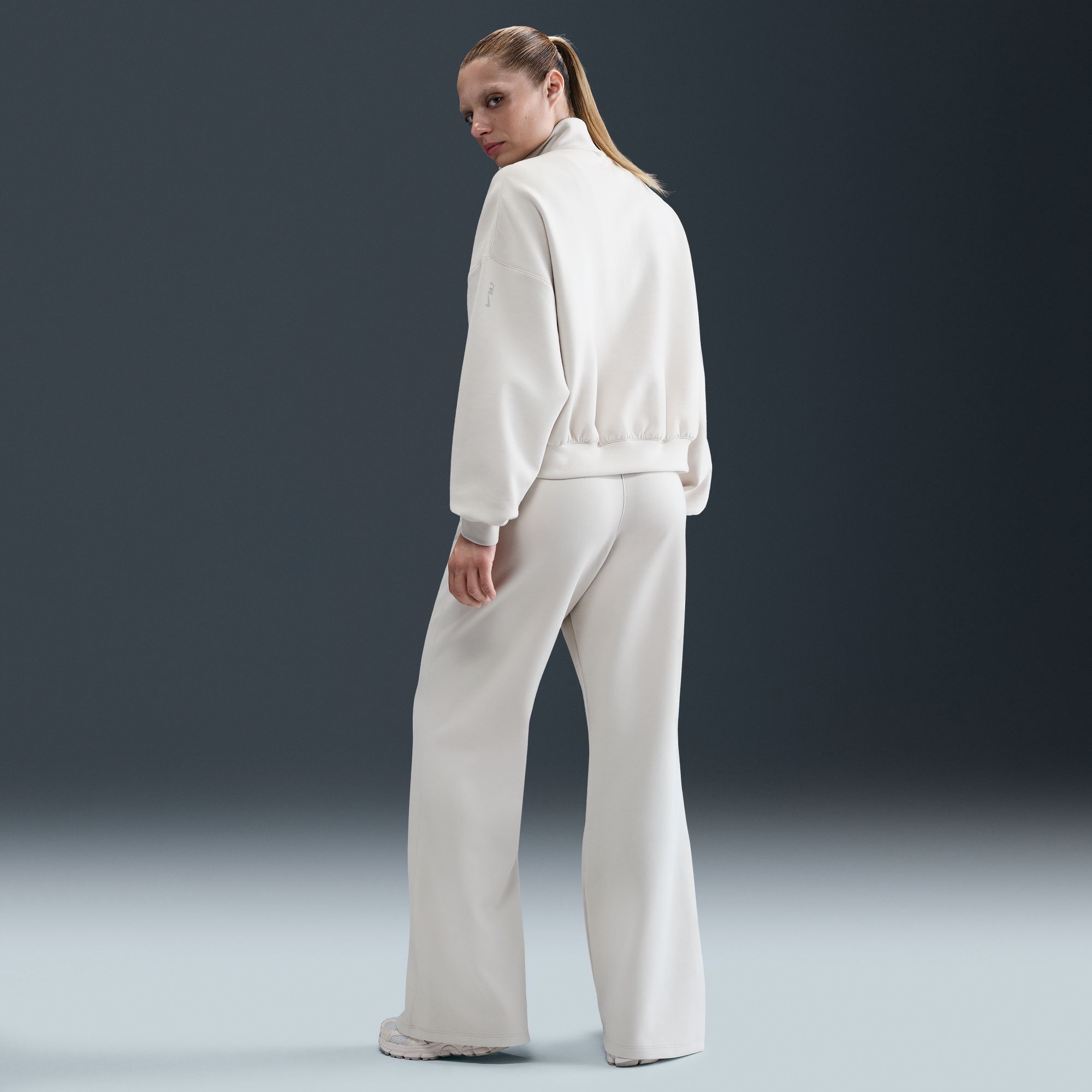 Nike Women's 24.7 ImpossiblySoft Dri-FIT High-Waisted Loose Flared Pants product image