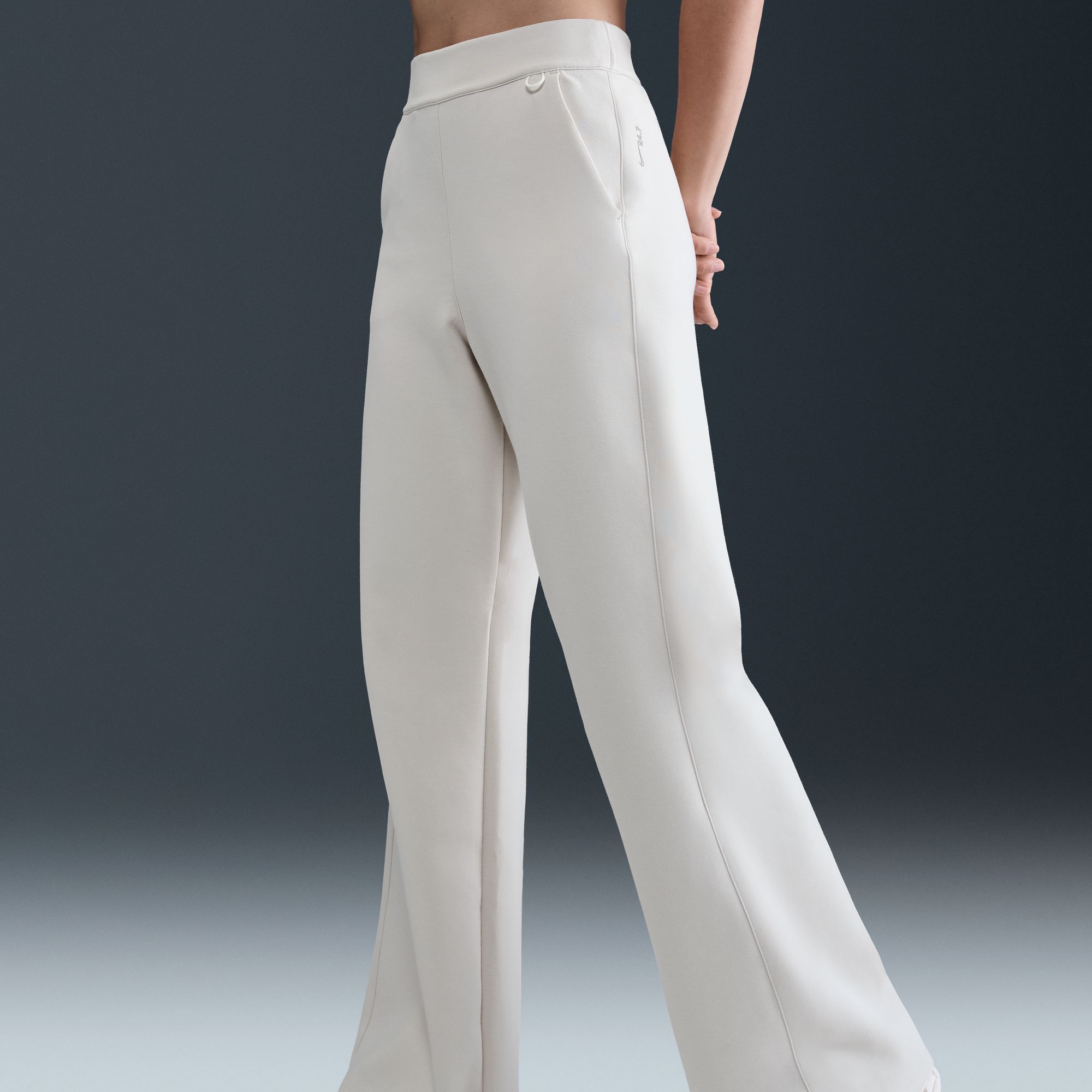 Nike Women's 24.7 ImpossiblySoft Dri-FIT High-Waisted Loose Flared Pants product image