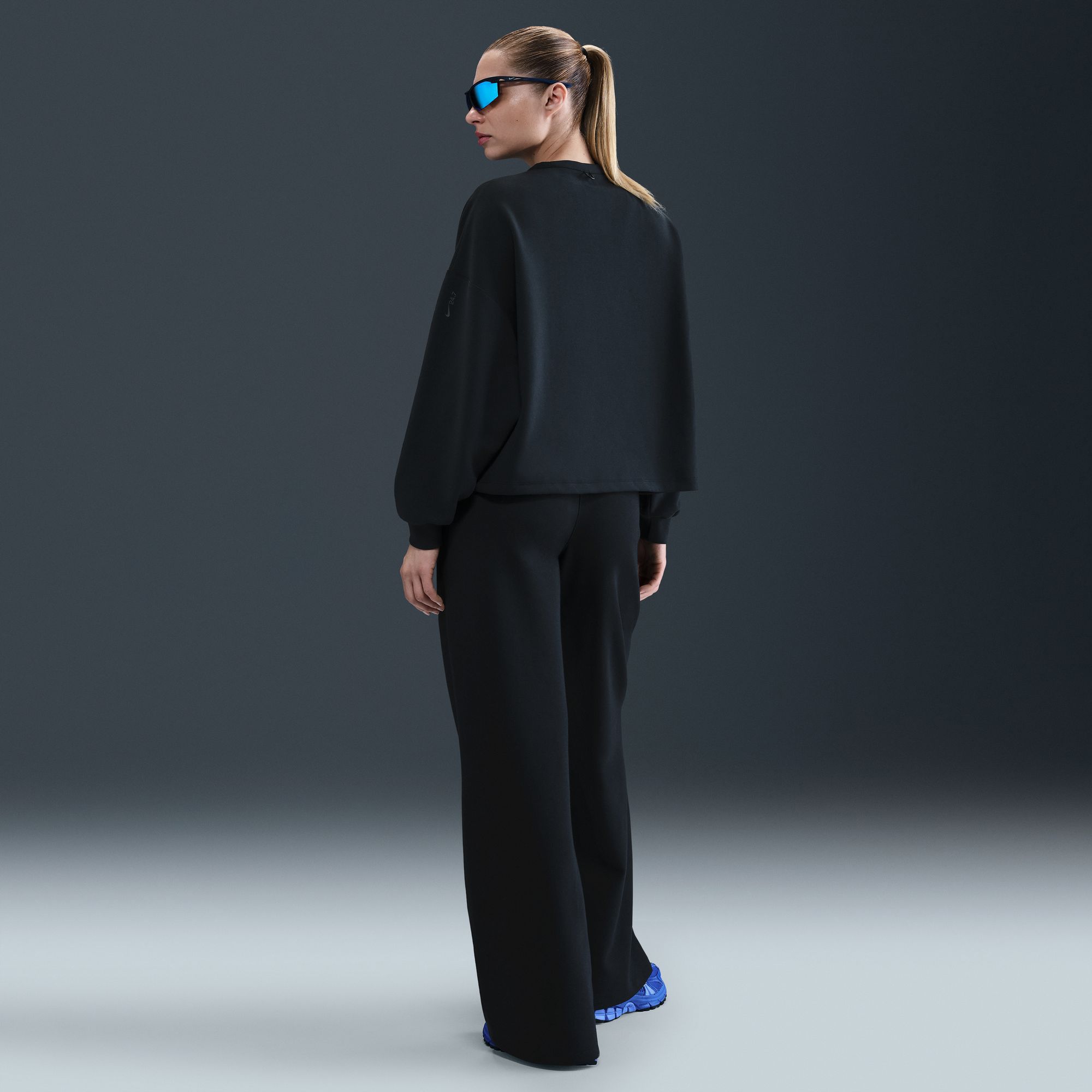 Nike Women's 24.7 ImpossiblySoft Dri-FIT High-Waisted Loose Flared Pants product image