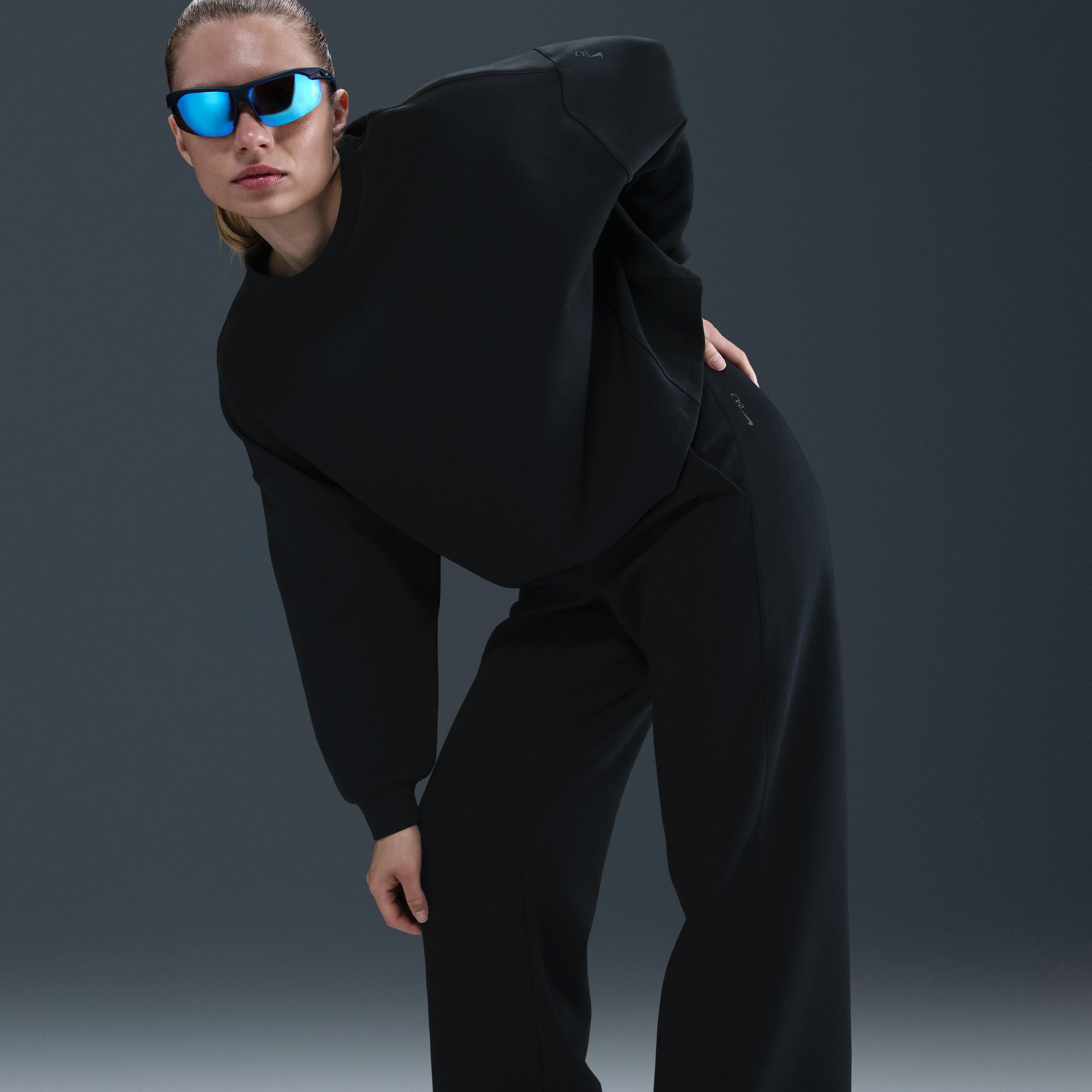 Nike Women's 24.7 ImpossiblySoft Dri-FIT High-Waisted Loose Flared Pants product image