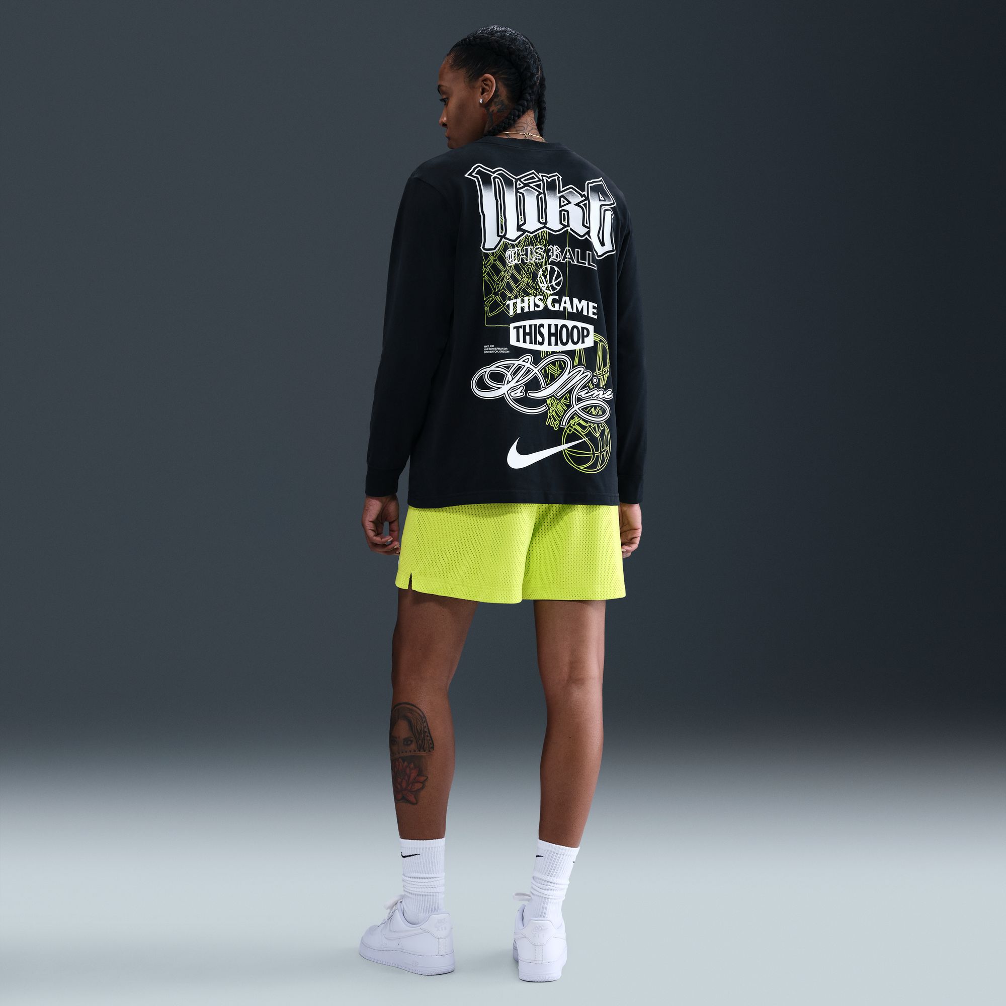 Nike Women's Essential Dri-FIT 4" Mesh Basketball Shorts product image