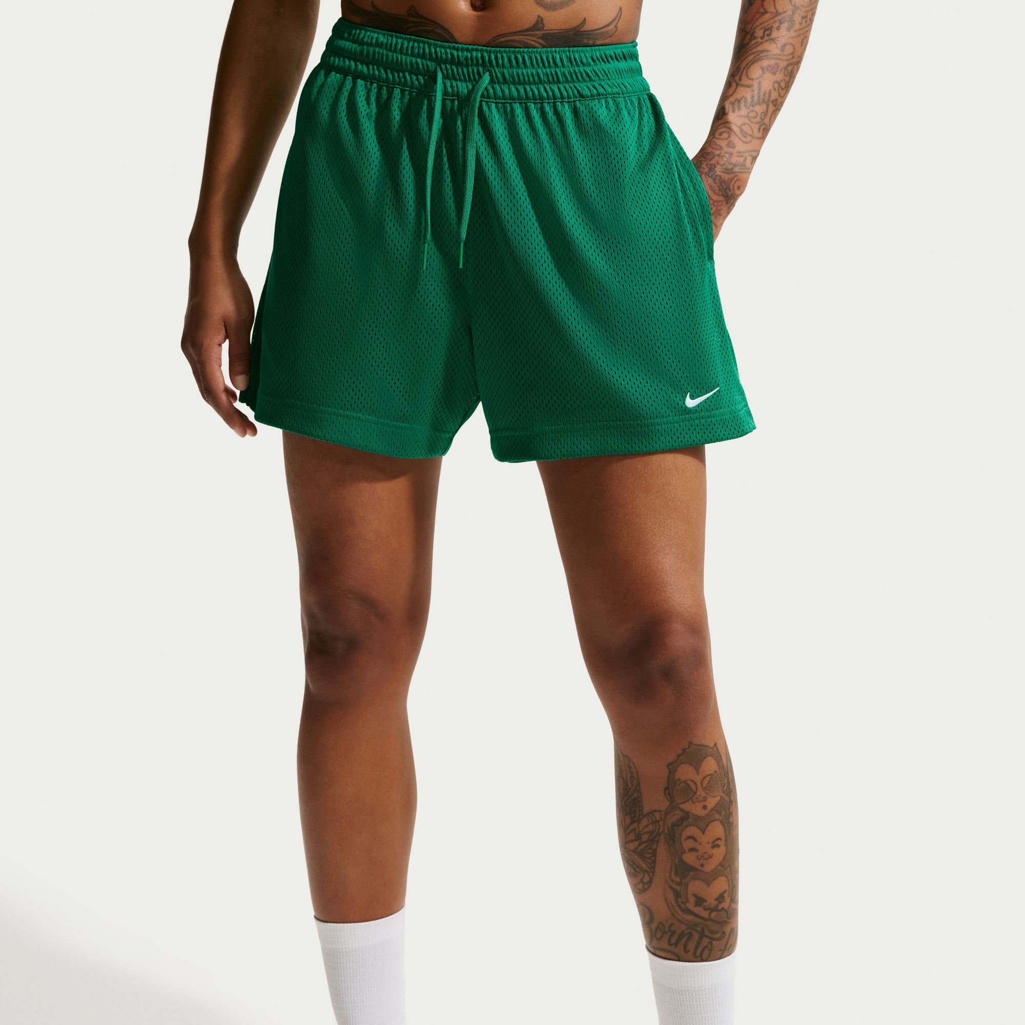 Nike Women's Essential Dri-FIT 4" Mesh Basketball Shorts product image