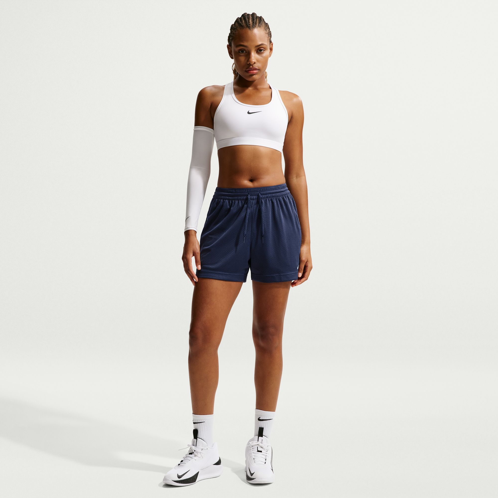 Nike Women's Essential Dri-FIT 4" Mesh Basketball Shorts product image