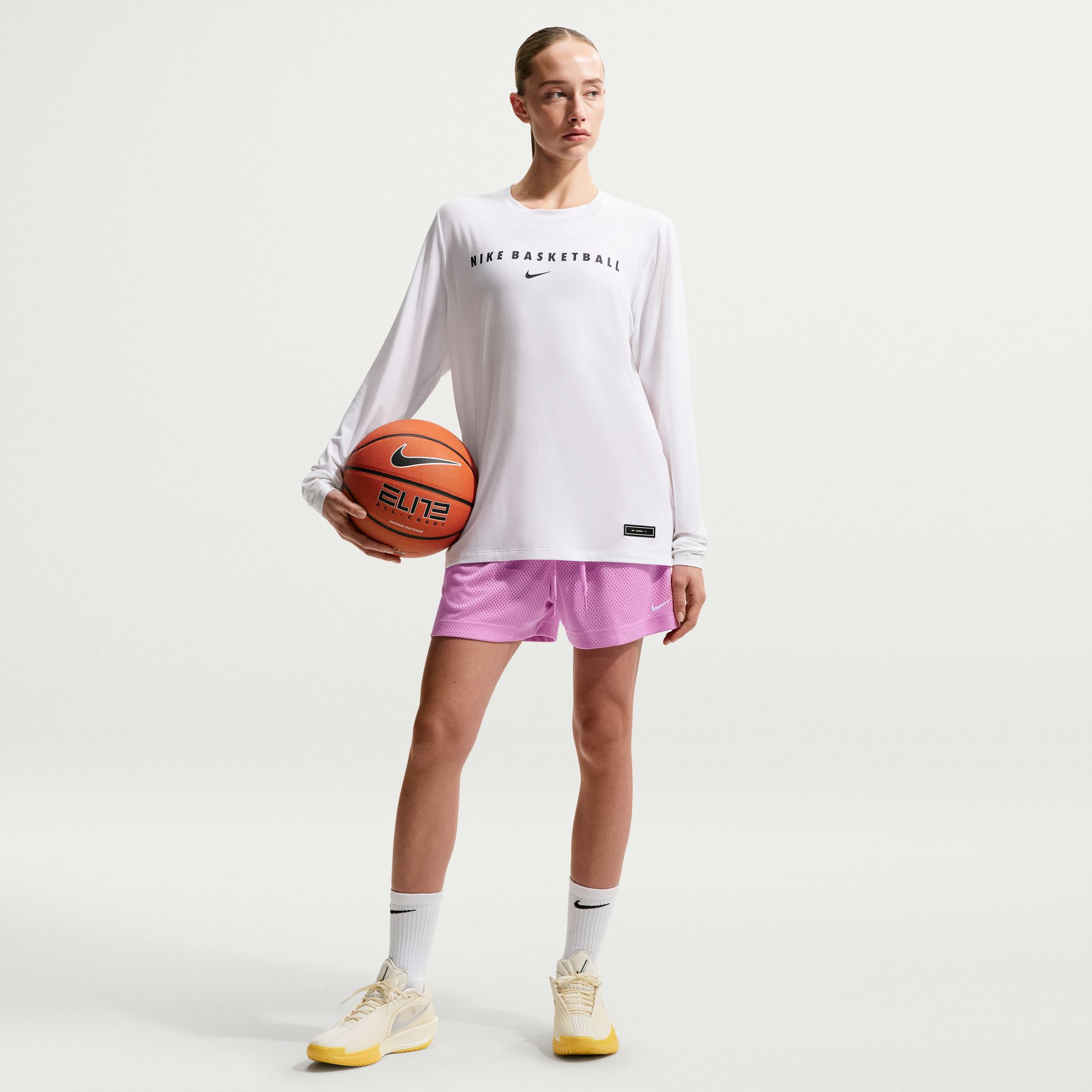 Nike Women's Essential Dri-FIT 4" Mesh Basketball Shorts product image