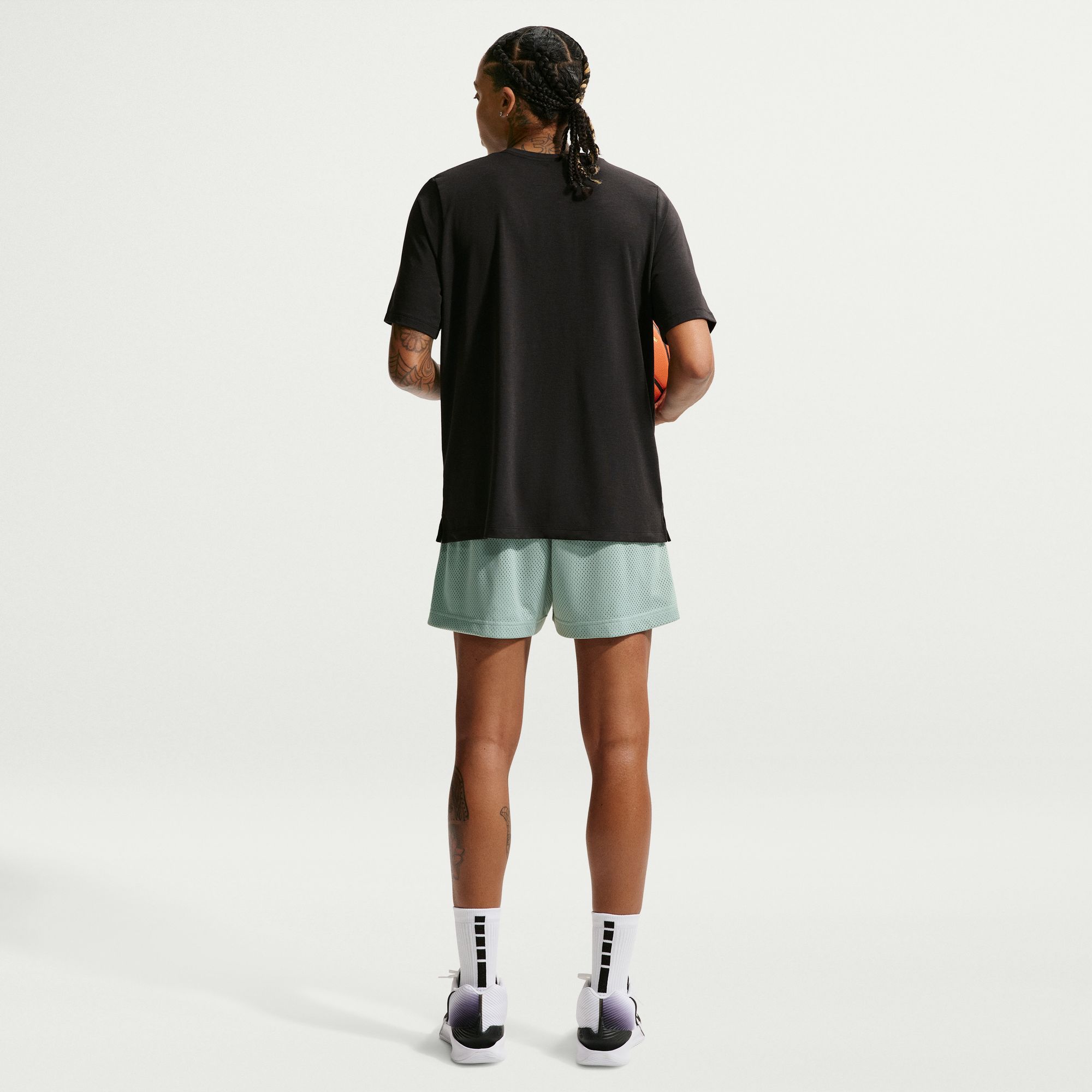 Nike Women's Essential Dri-FIT 4" Mesh Basketball Shorts product image