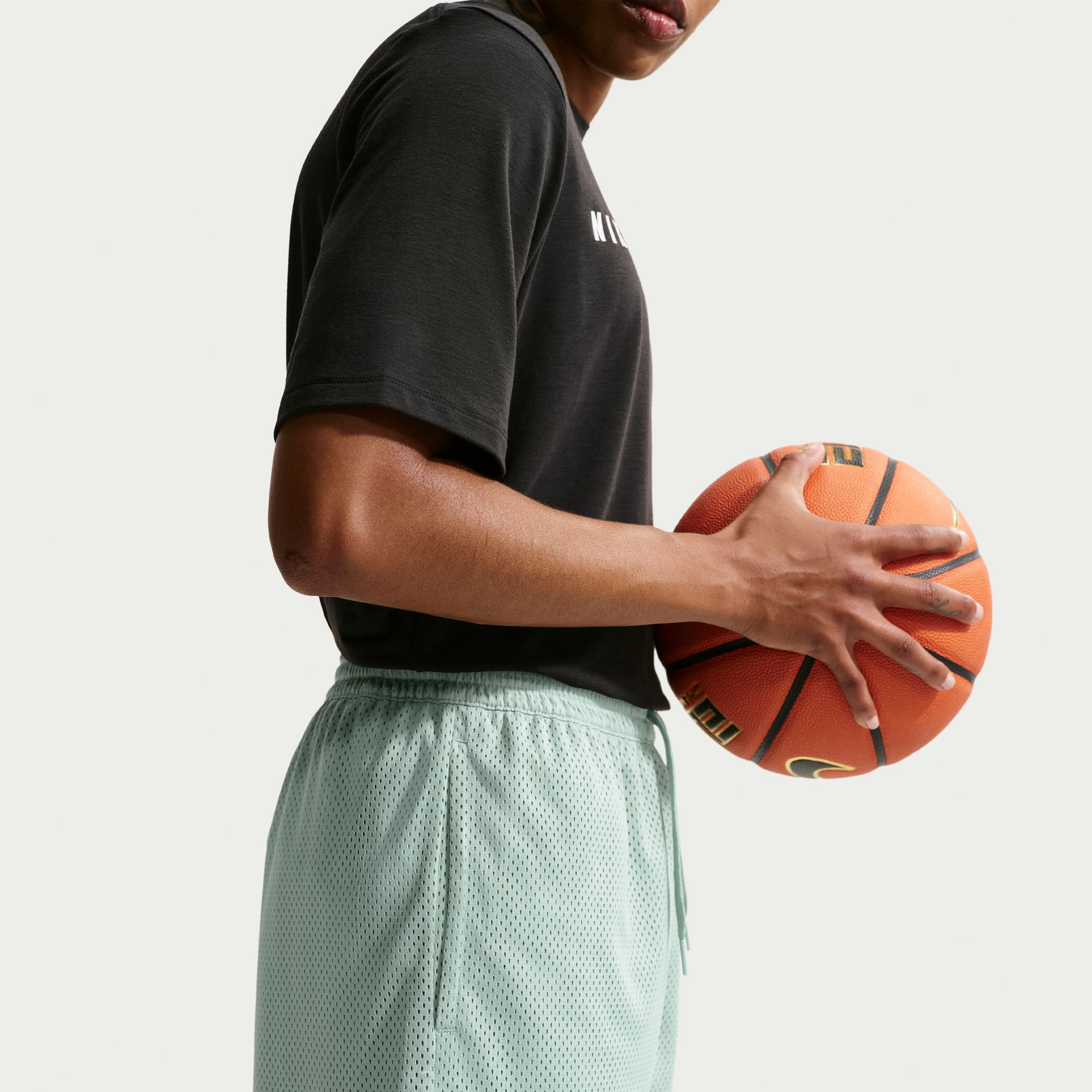 Nike Women's Essential Dri-FIT 4" Mesh Basketball Shorts product image