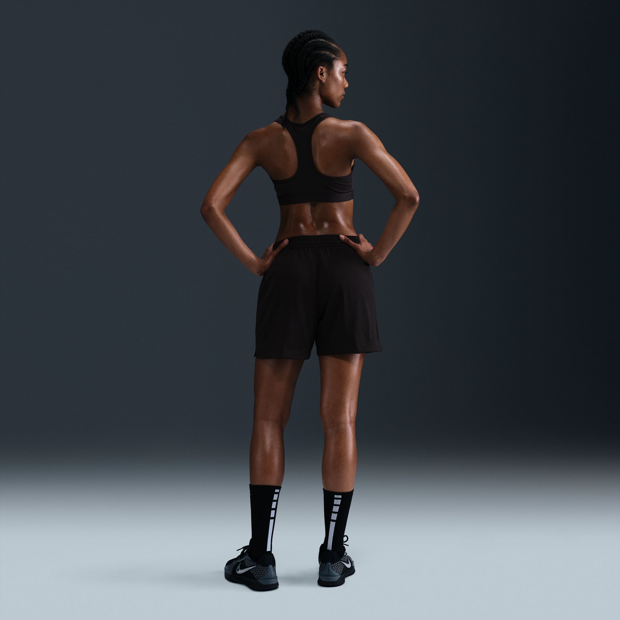 Nike Women's Essential Dri-FIT 4" Mesh Basketball Shorts product image