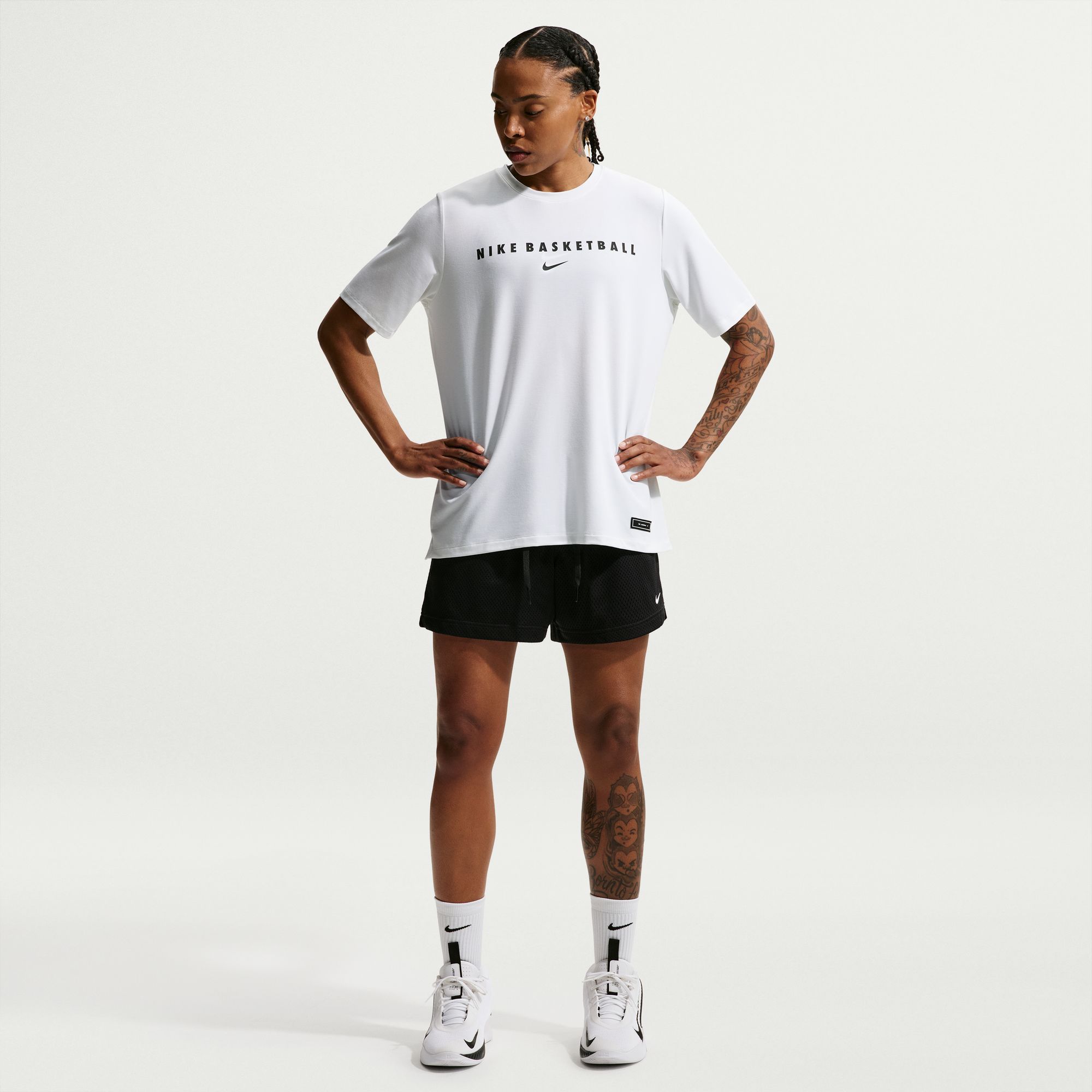 Nike Women's Essential Dri-FIT 4" Mesh Basketball Shorts product image