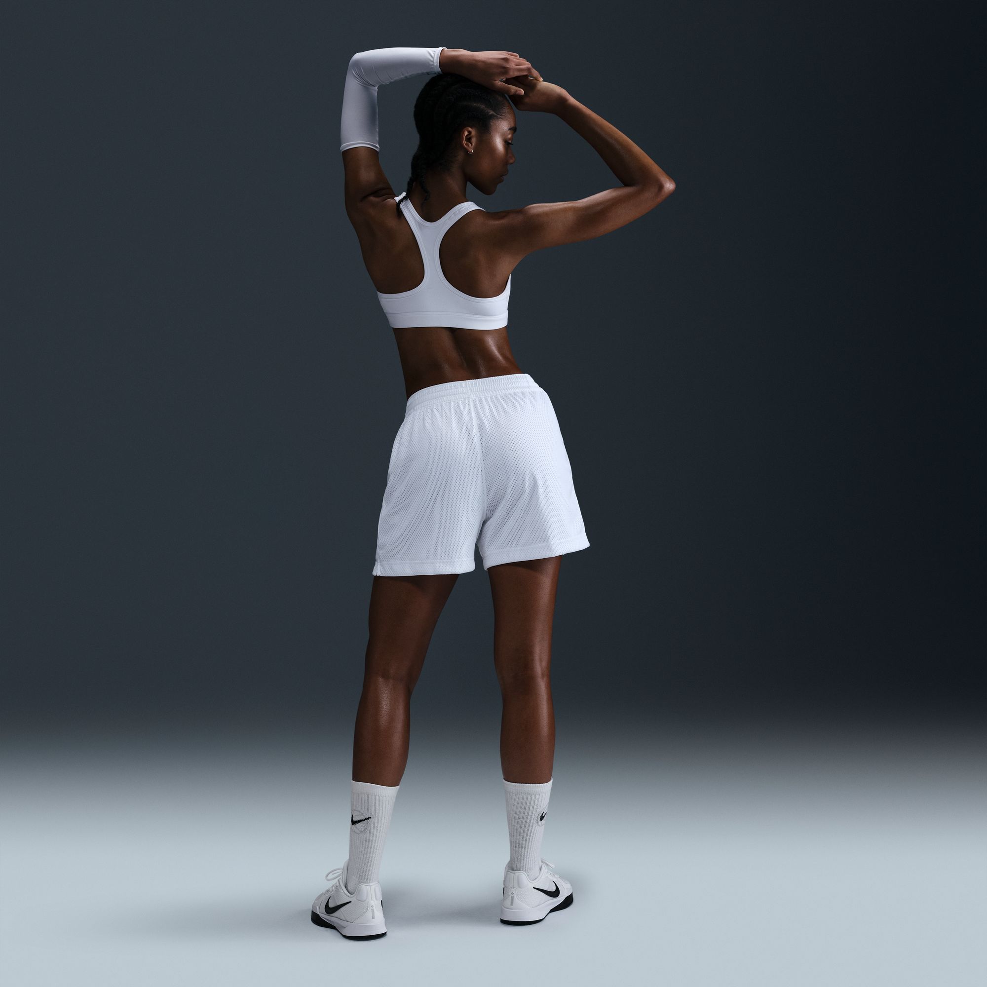 Nike Women's Essential Dri-FIT 4" Mesh Basketball Shorts product image