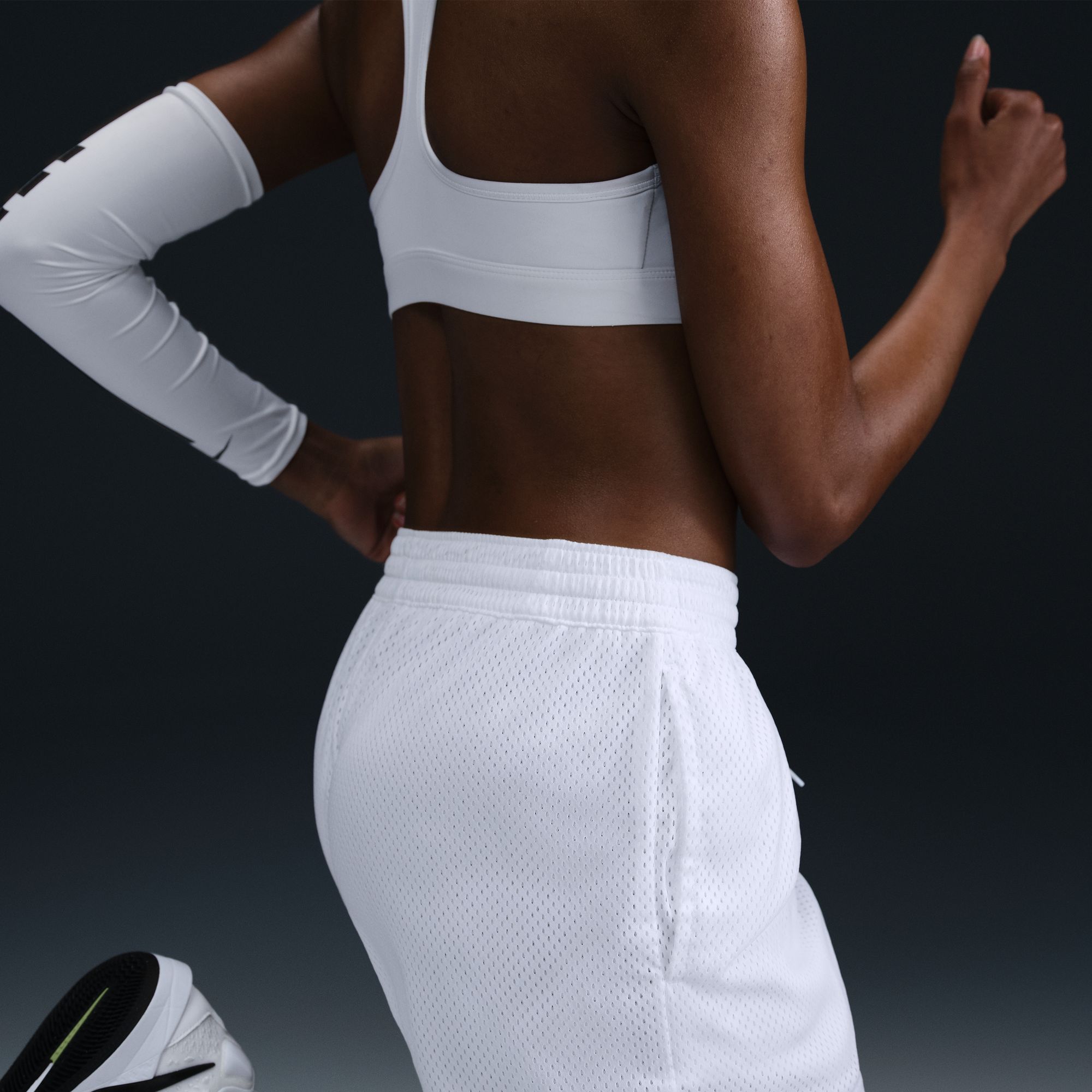 Nike Women's Essential Dri-FIT 4" Mesh Basketball Shorts product image