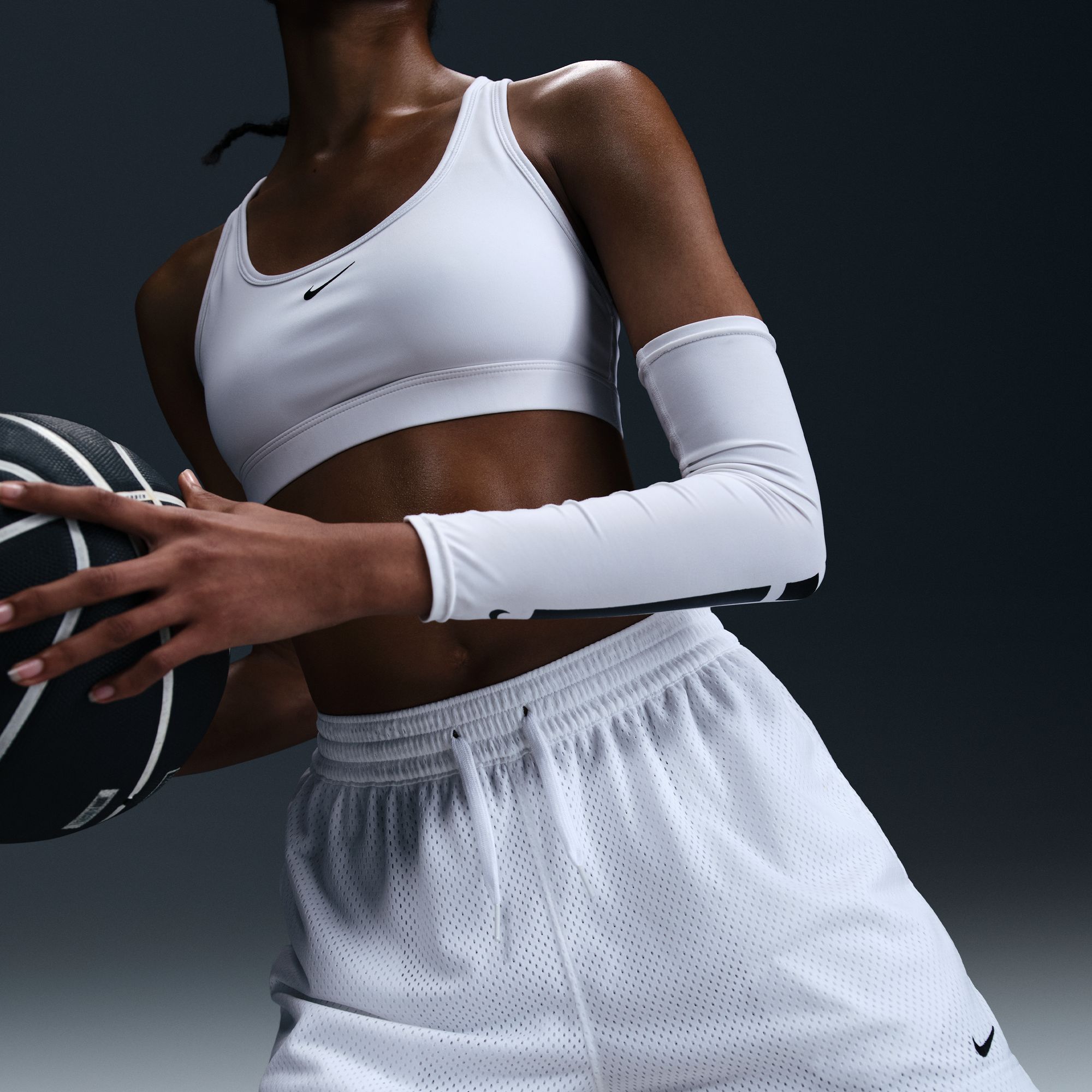 Nike Women's Essential Dri-FIT 4" Mesh Basketball Shorts product image